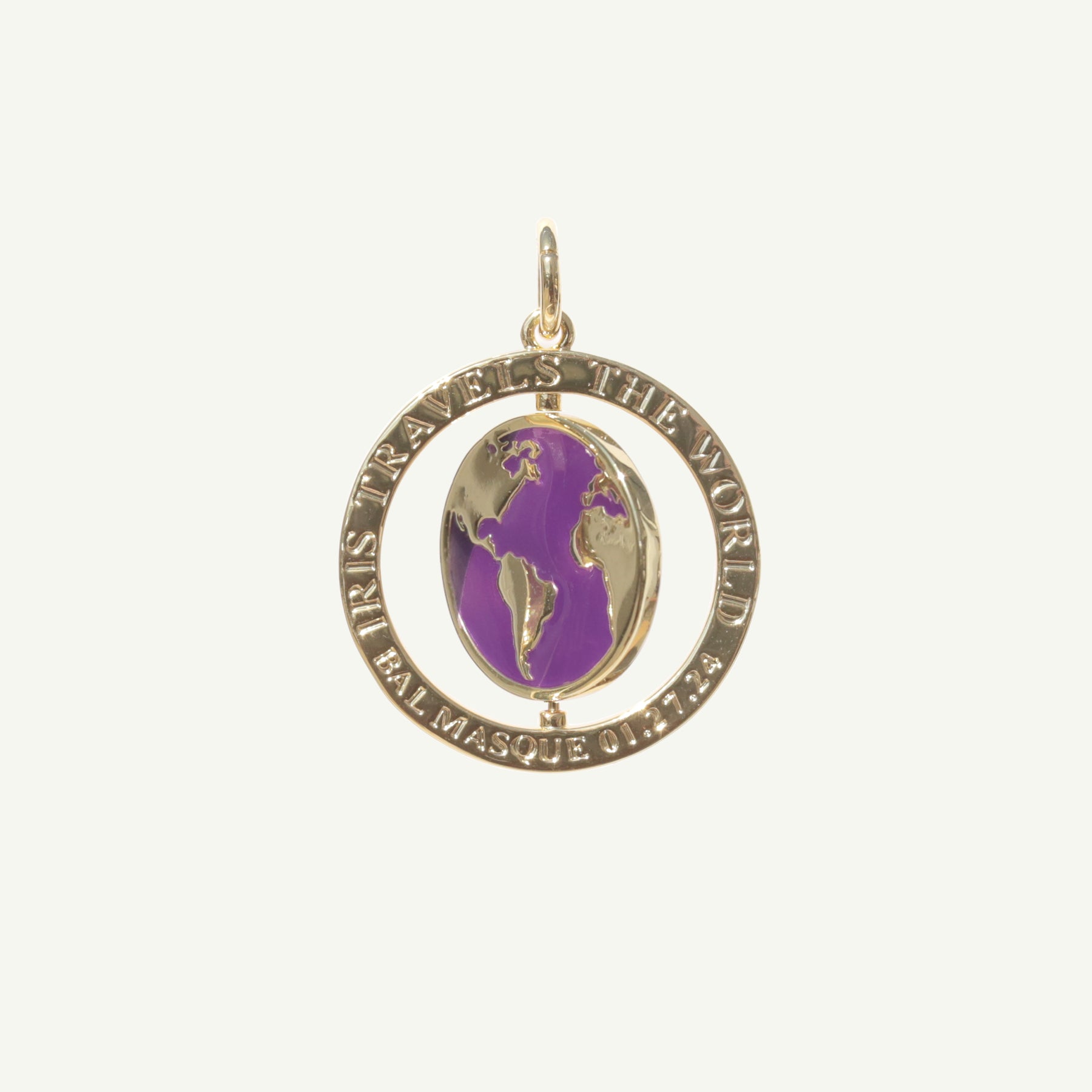 Iris 2024 Bal Masque Pendant