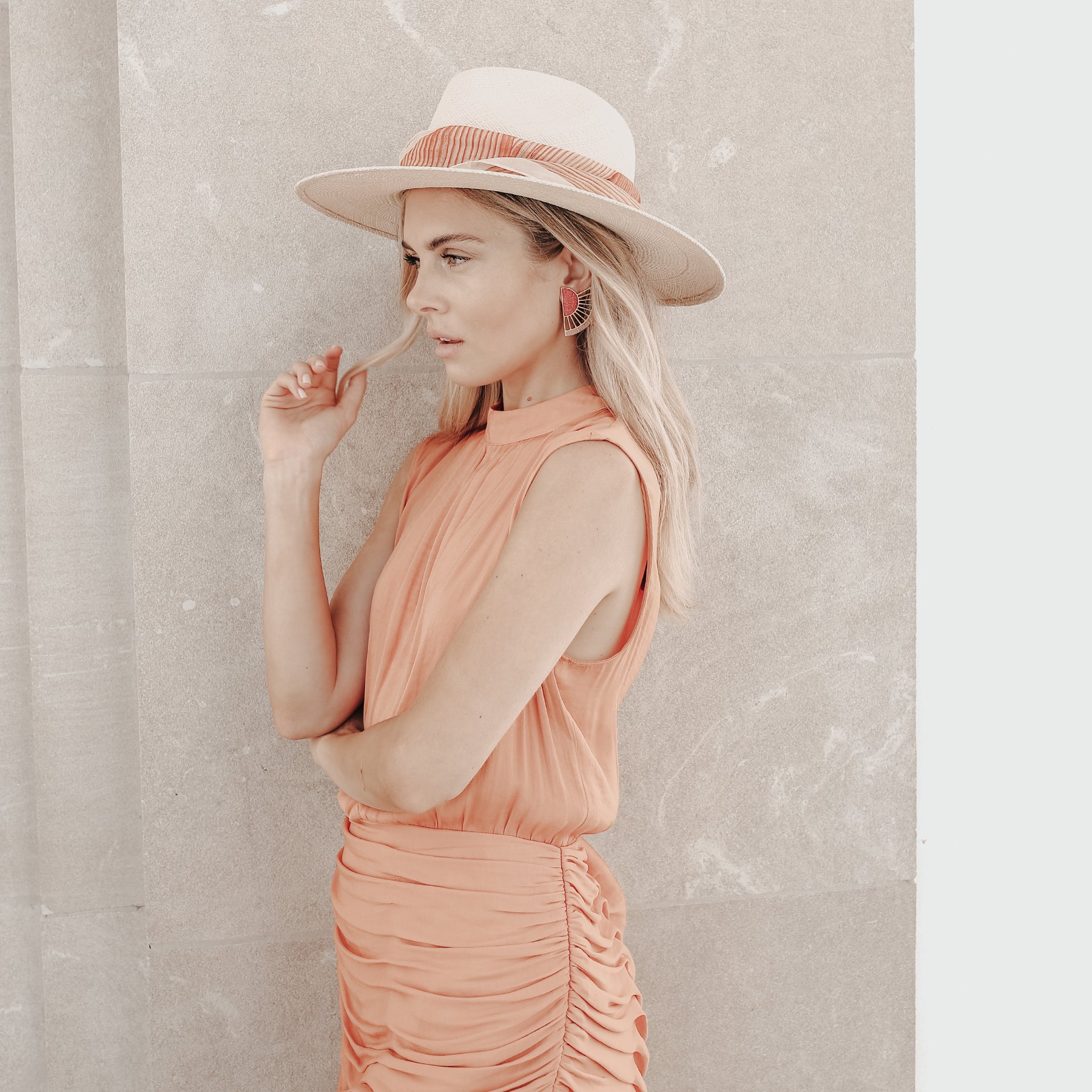 Icaria Statement Earrings Black