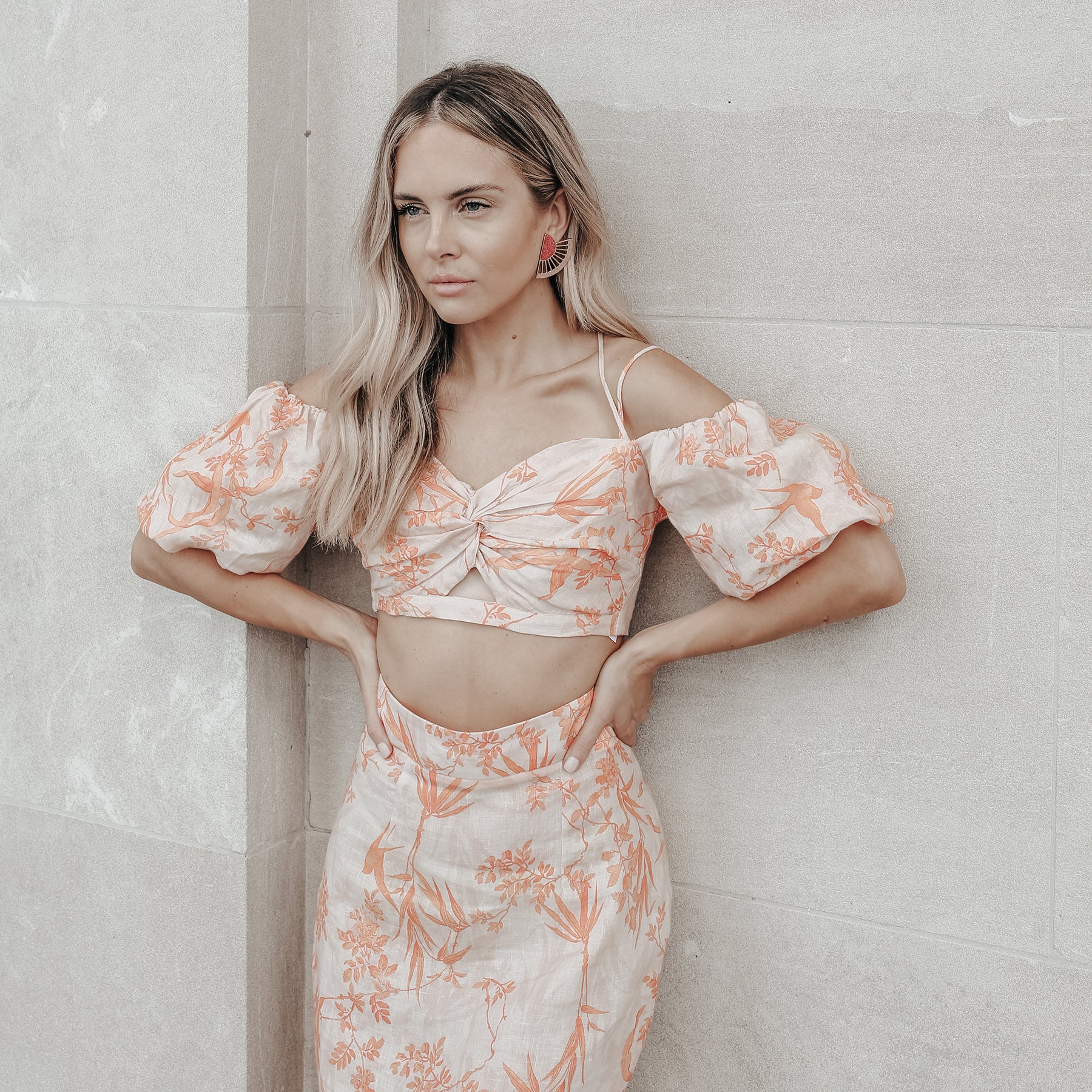 Icaria Statement Earrings Black