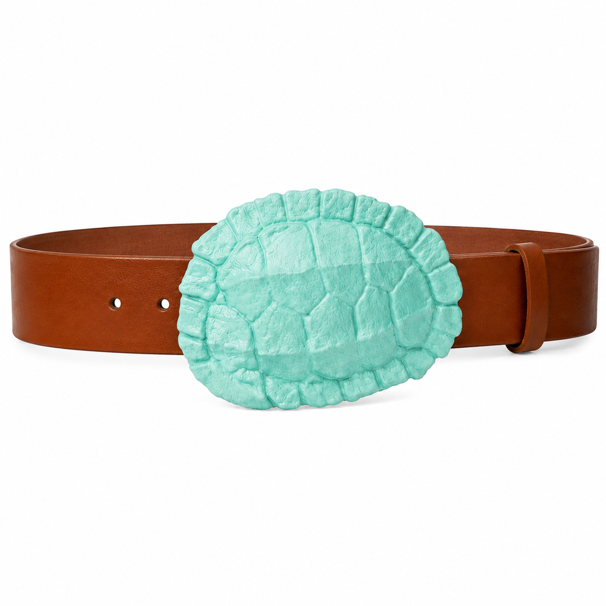 Tortoise Belt Buckle Turquoise