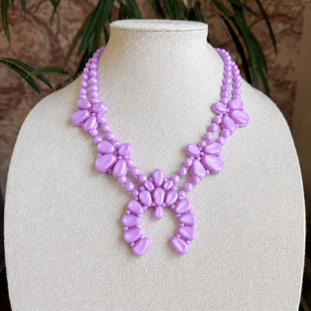Night Bloom Necklace in Lavender