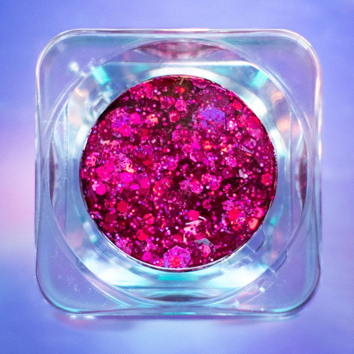 Glitter Up Pink Pony Face Glitter