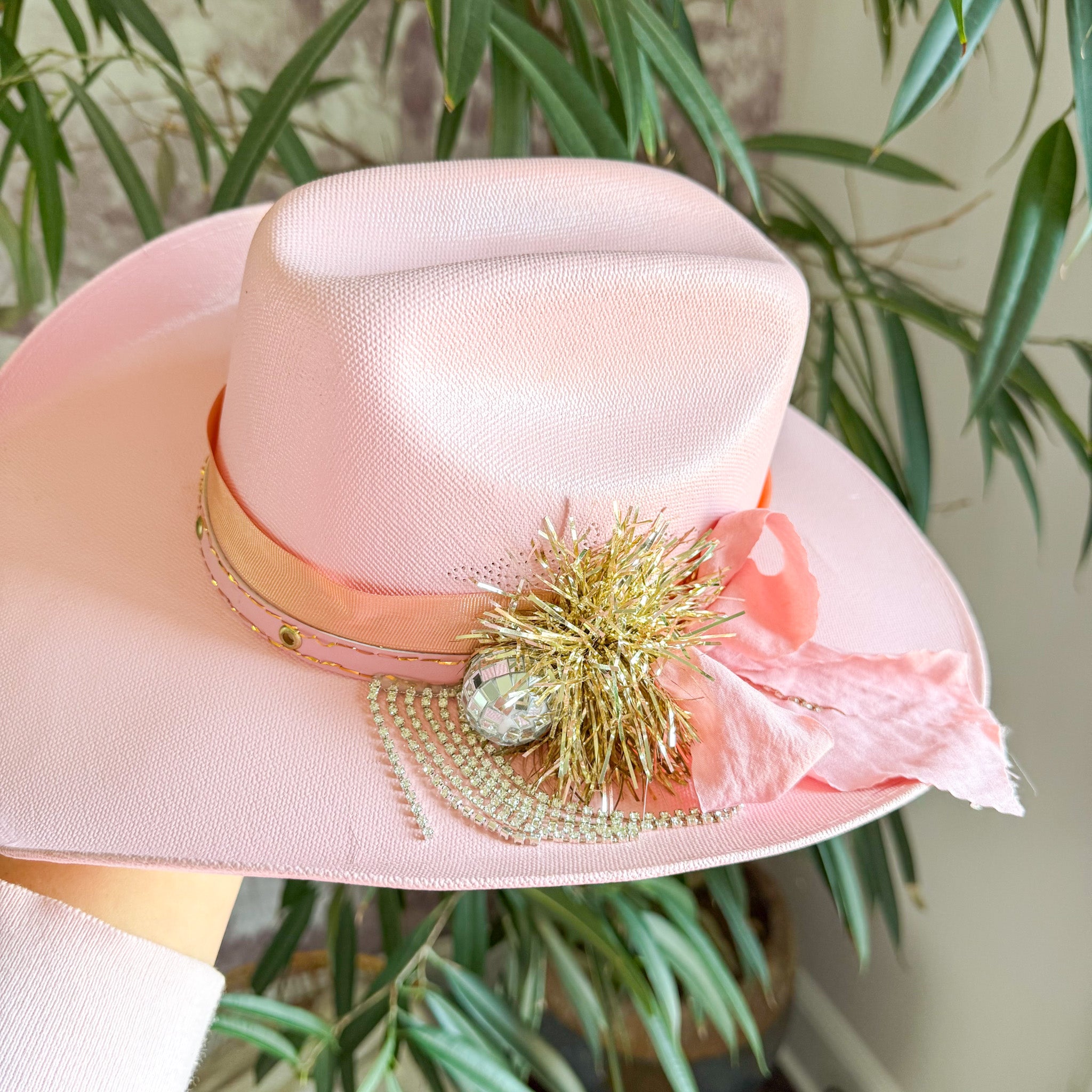 Dolly Girls Pink Cowboy Hat