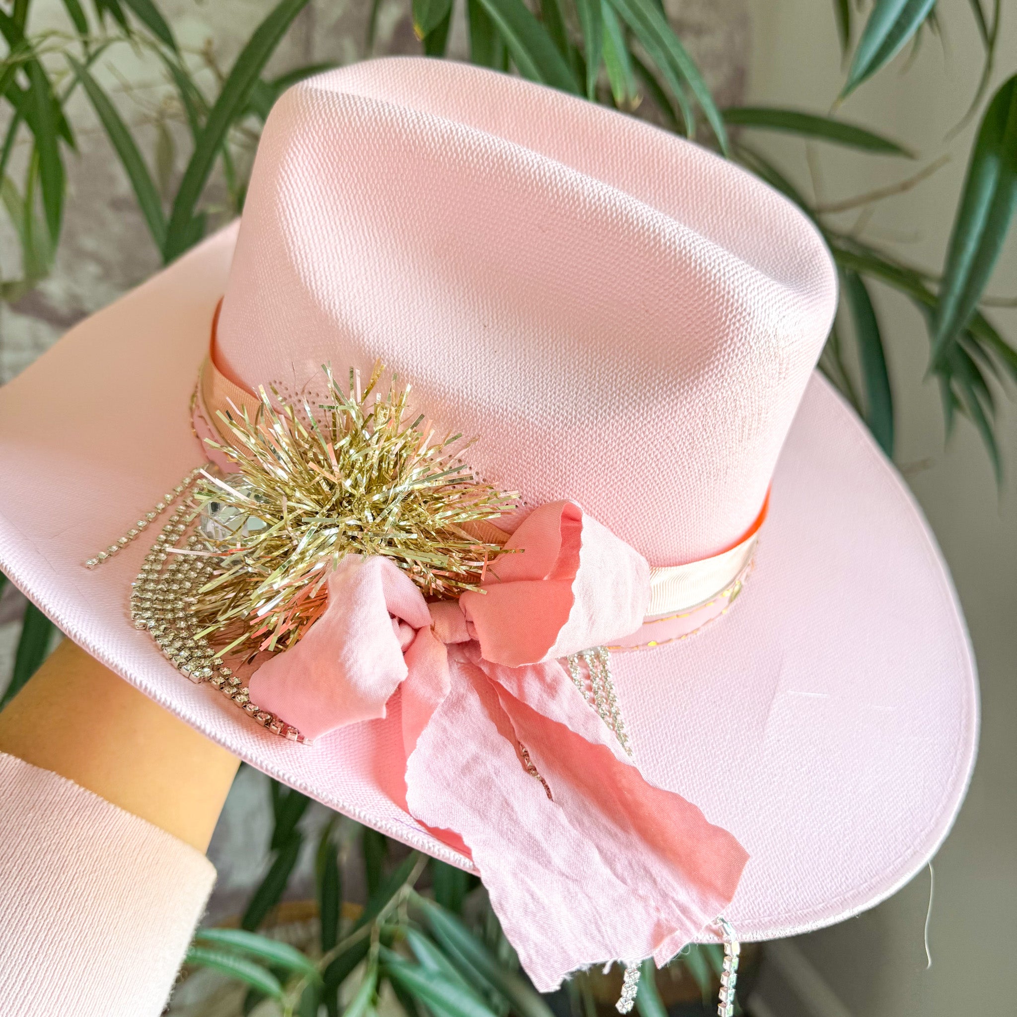 Dolly Girls Pink Cowboy Hat