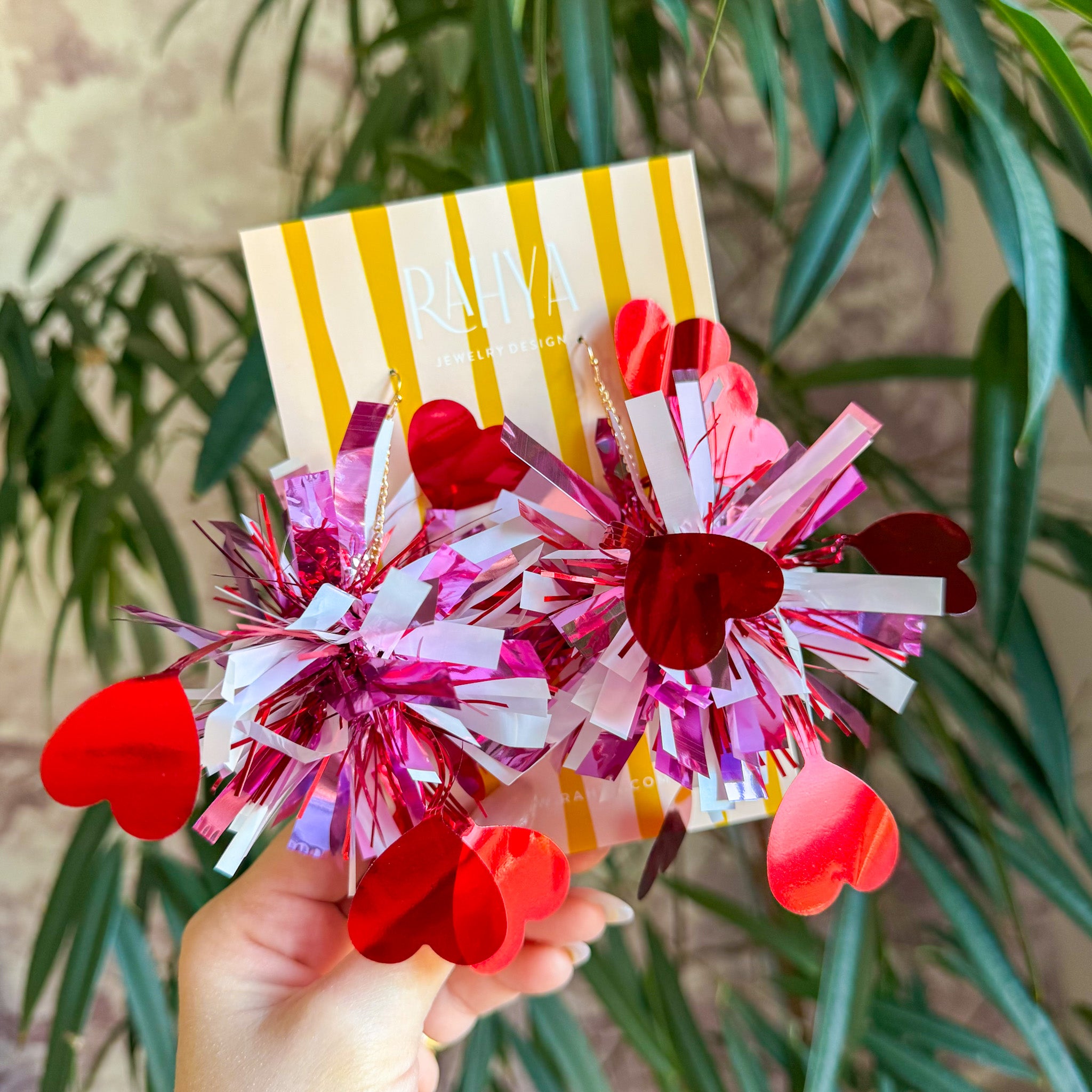 Cupids Crush Pom Pom Earrings