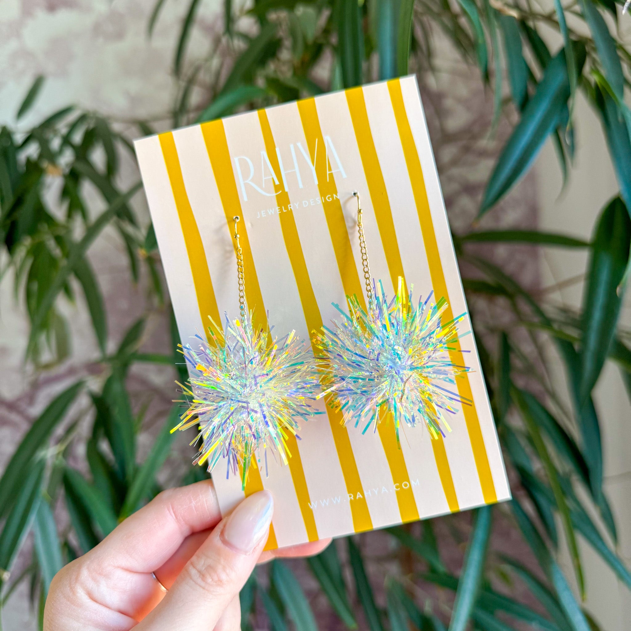 Mini Mermaid Mambo Pom Pom Earrings