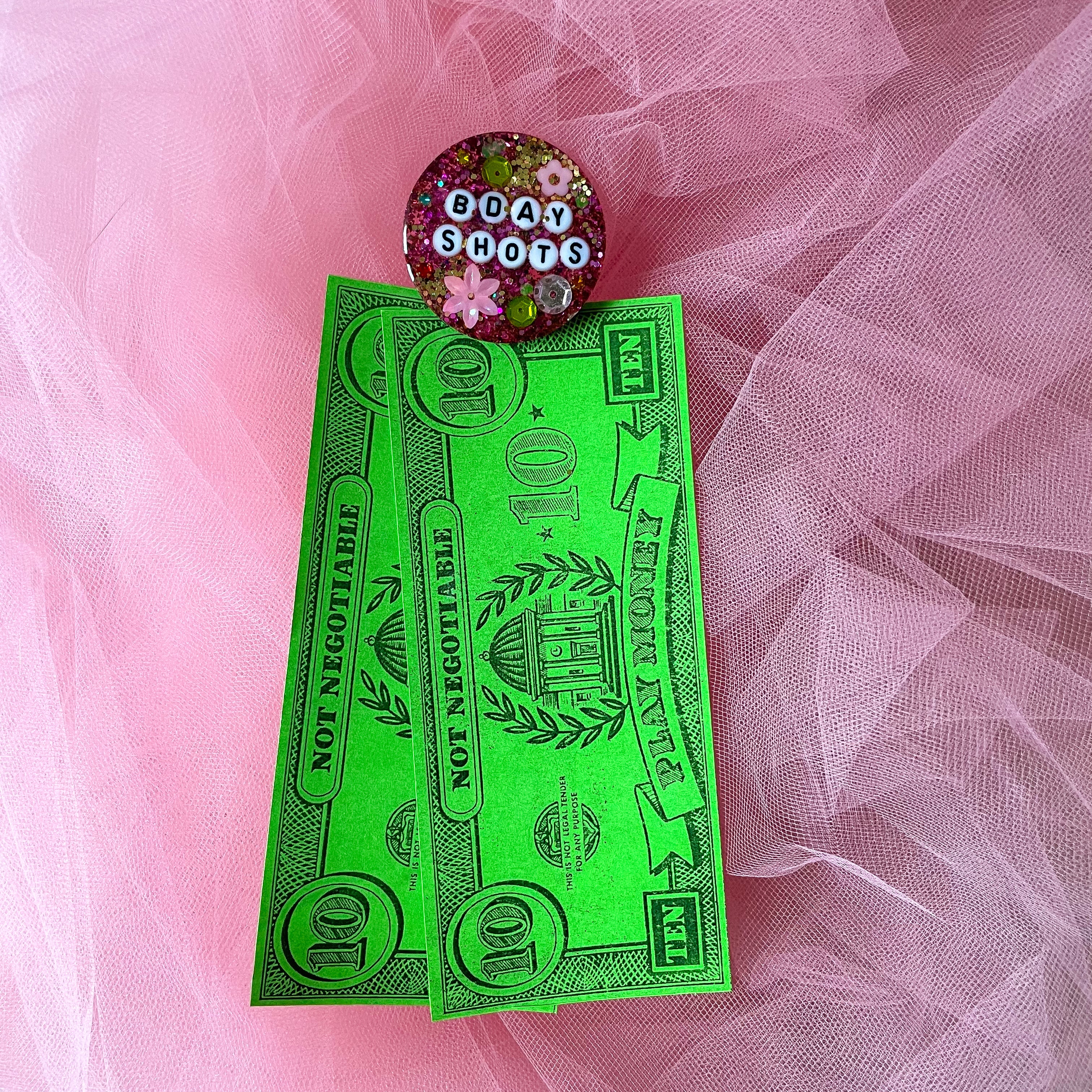 Glitterati Birthday Badge No. 2