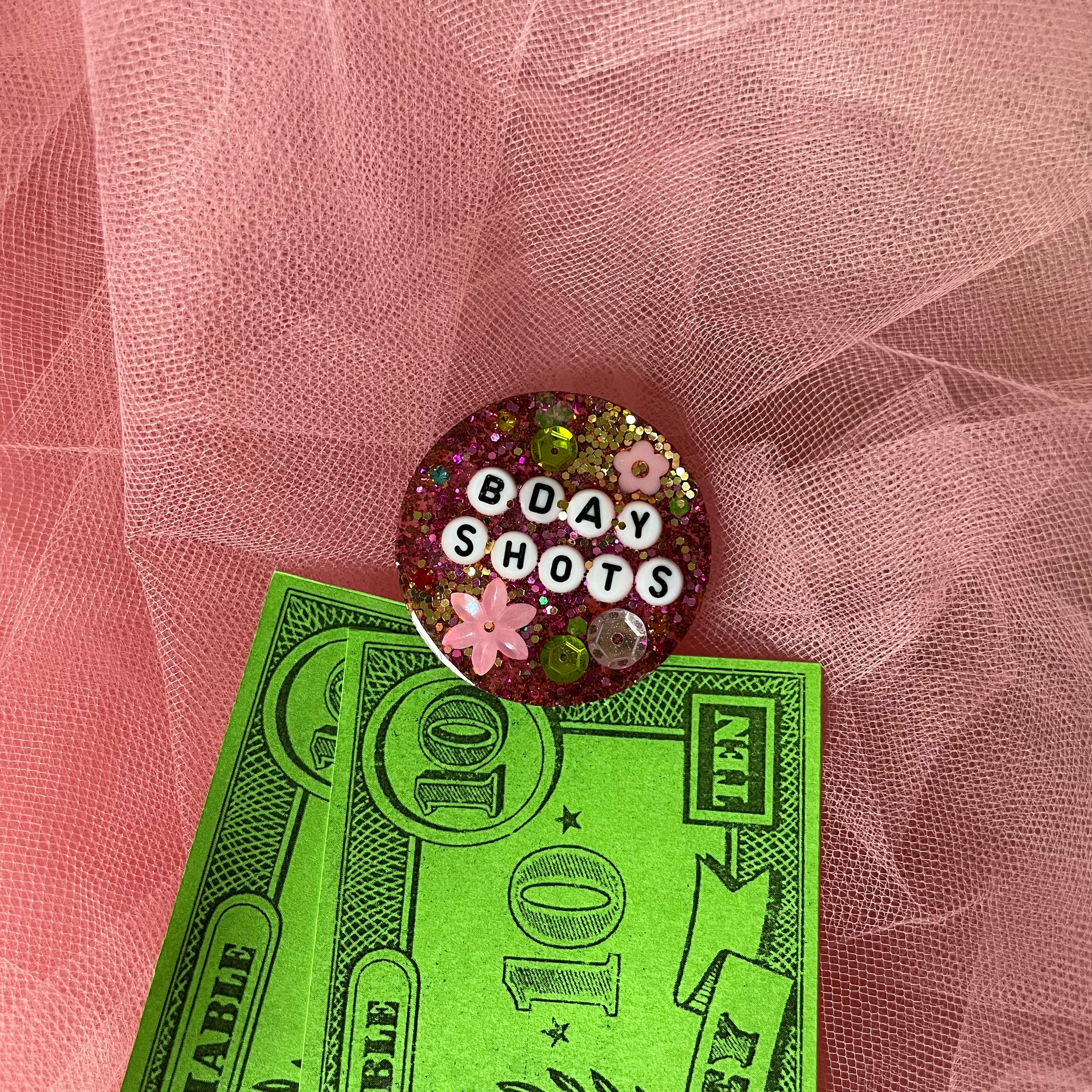 Glitterati Birthday Badge No. 2