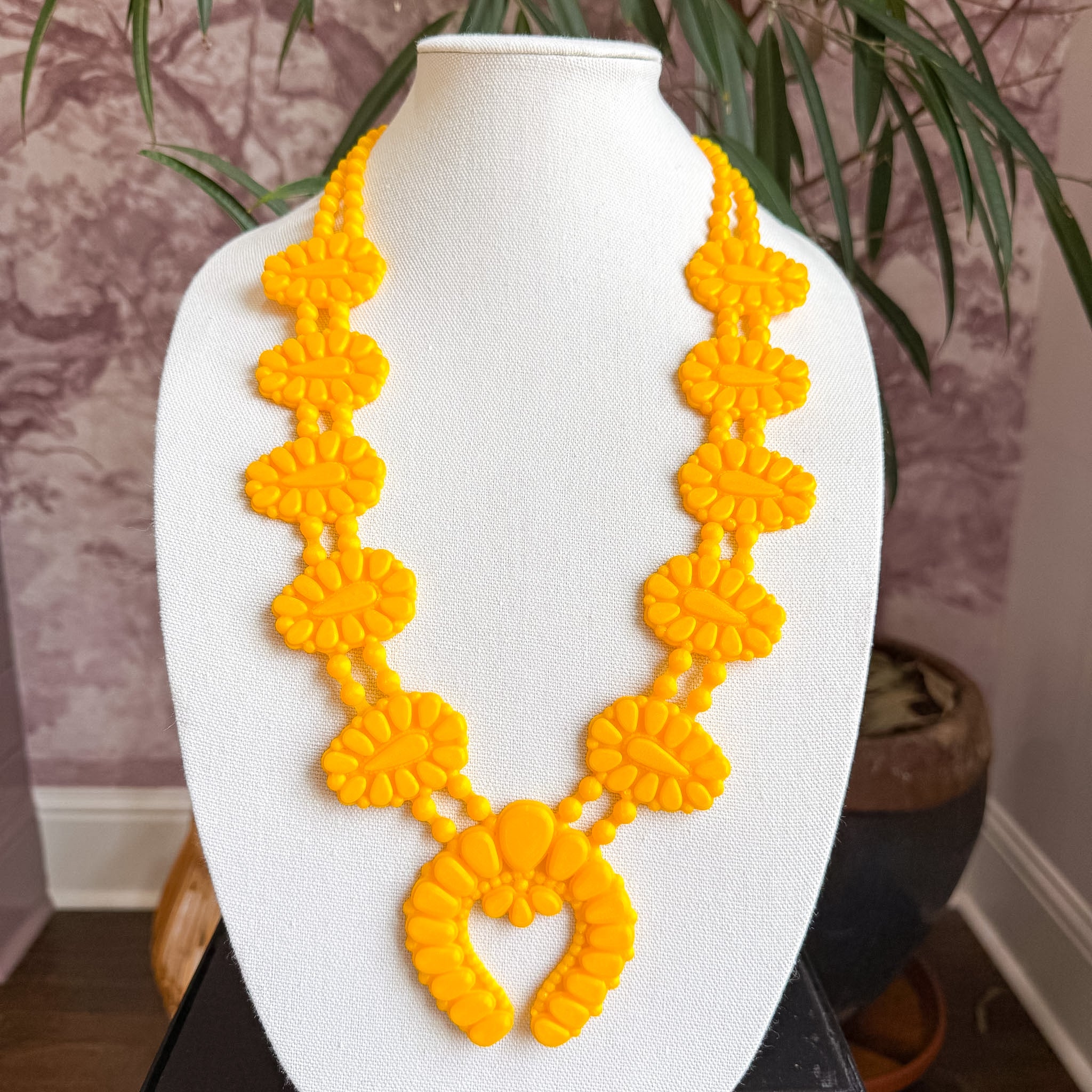 Golden Hour Necklace in Sunflower Yellow