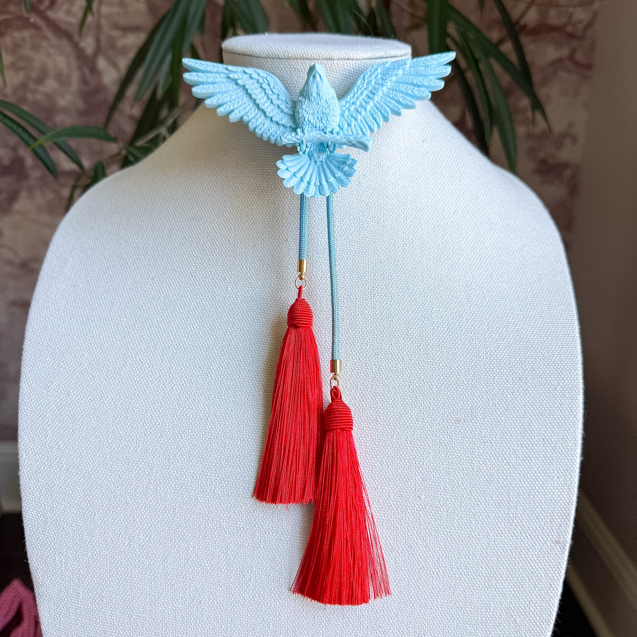 Eagle Bolo Baby Blue with Baby Blue & Red