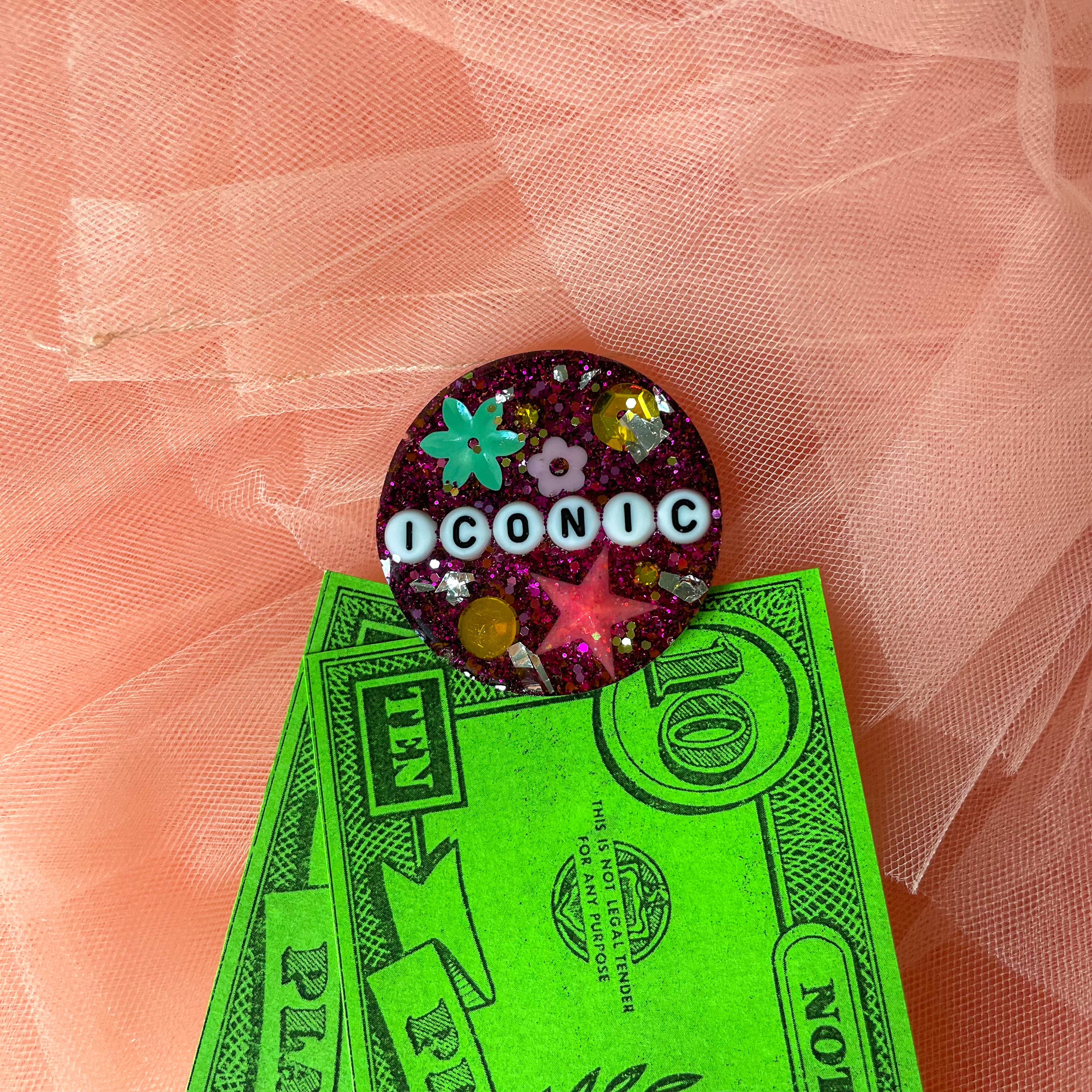Glitterati Birthday Badge No. 10