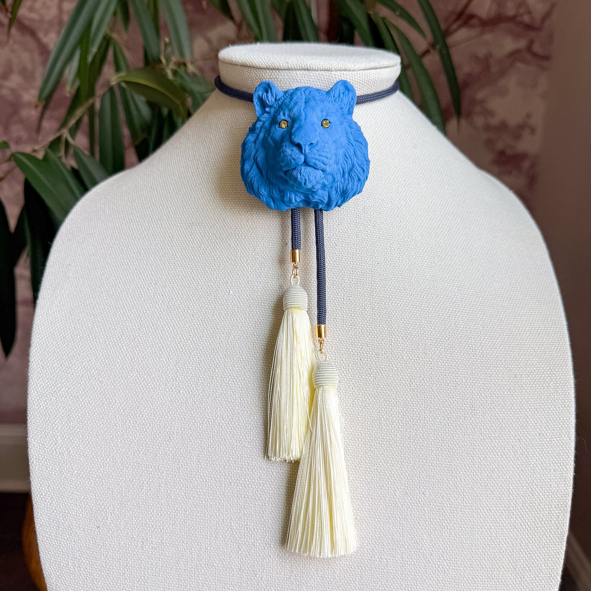 Tiger Bolo Ocean Blue with Storm Blue & Ivory
