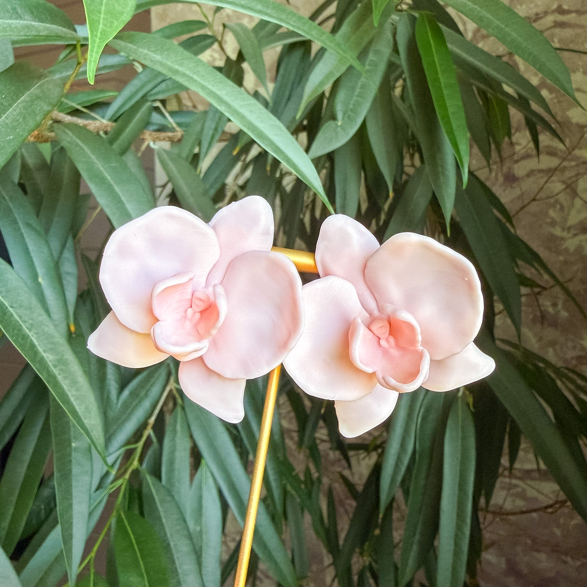 Orchid Blush Pink Statement Earrings