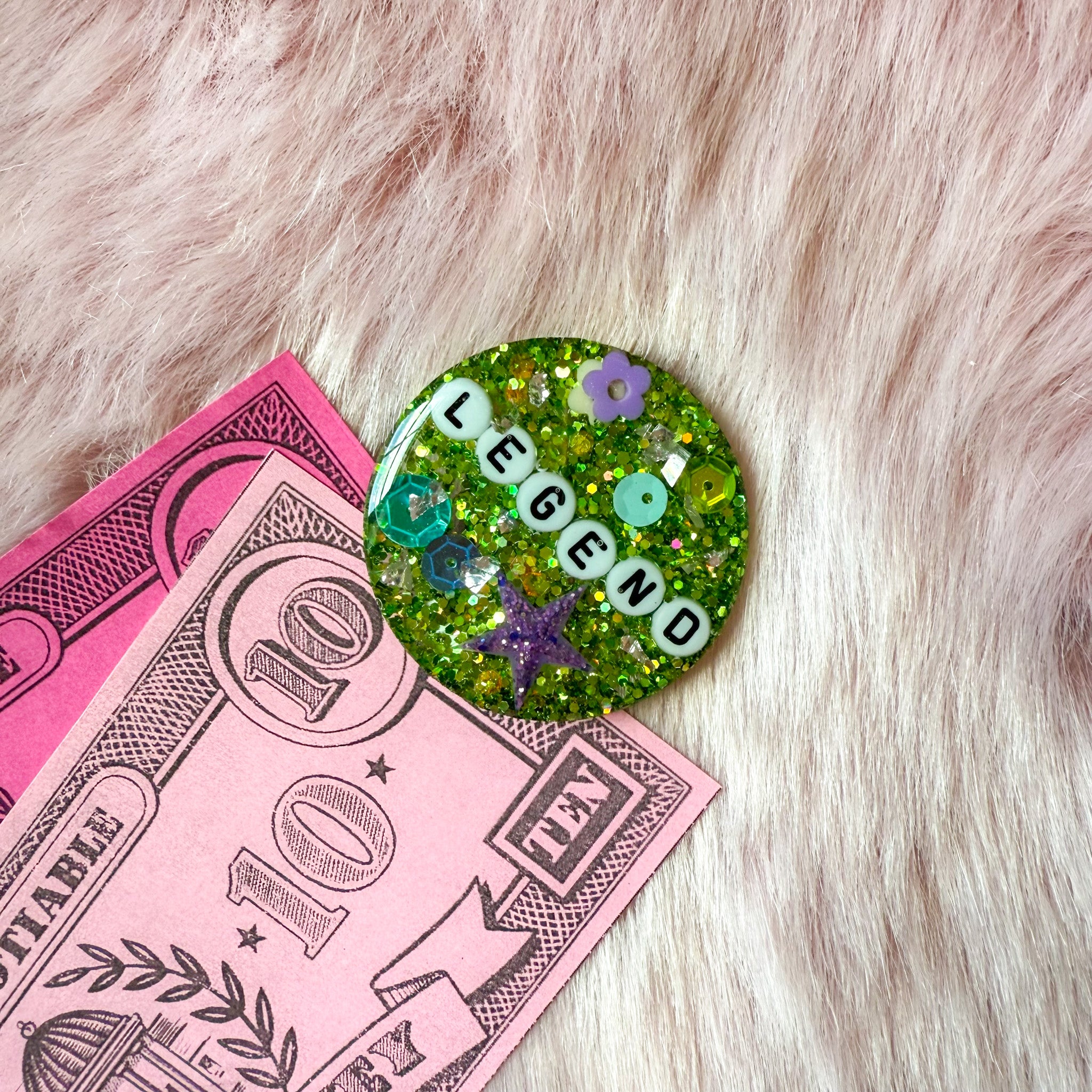 Glitterati Birthday Badge No. 50