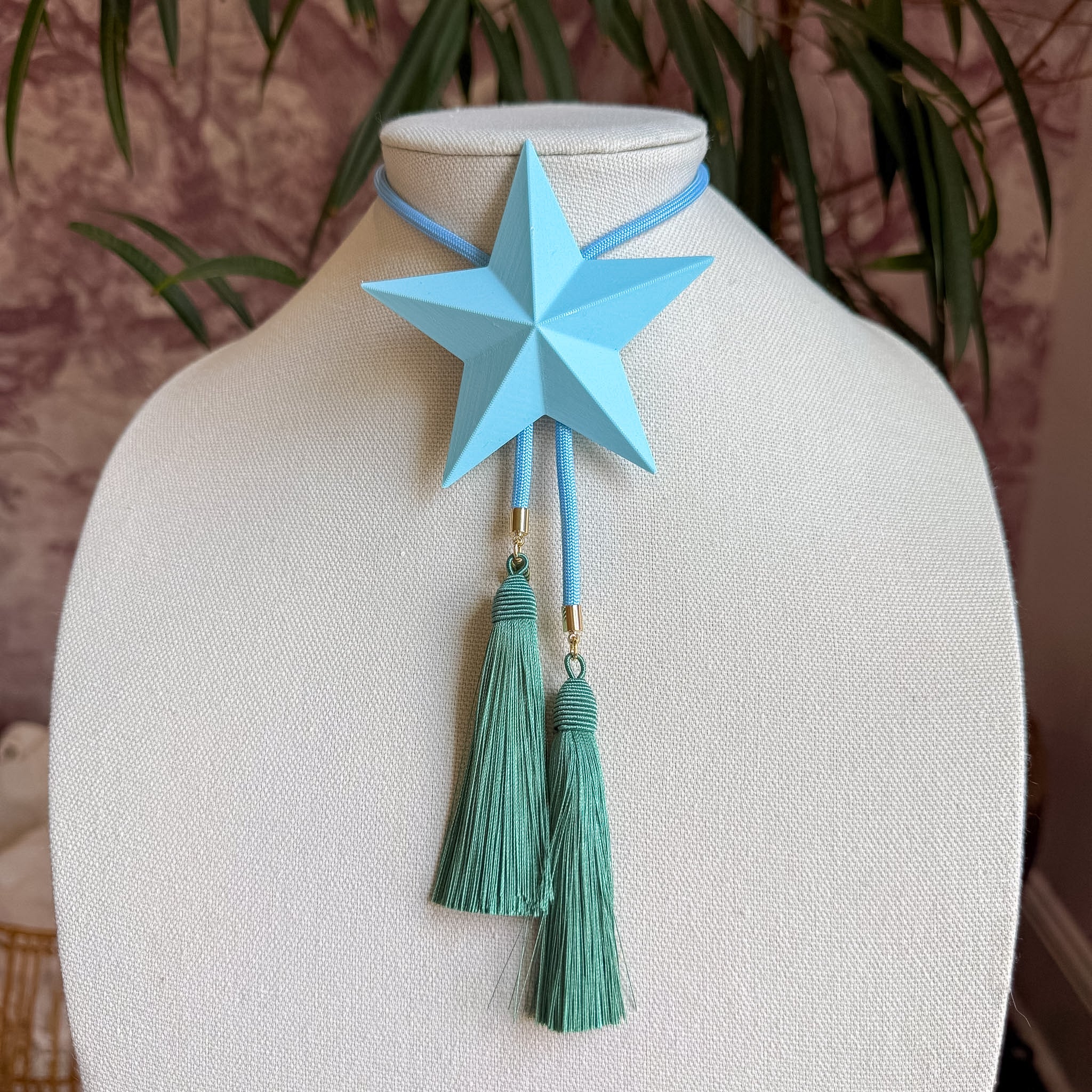 Lone Star Bolo Baby Blue with Baby Blue & Peacock Blue