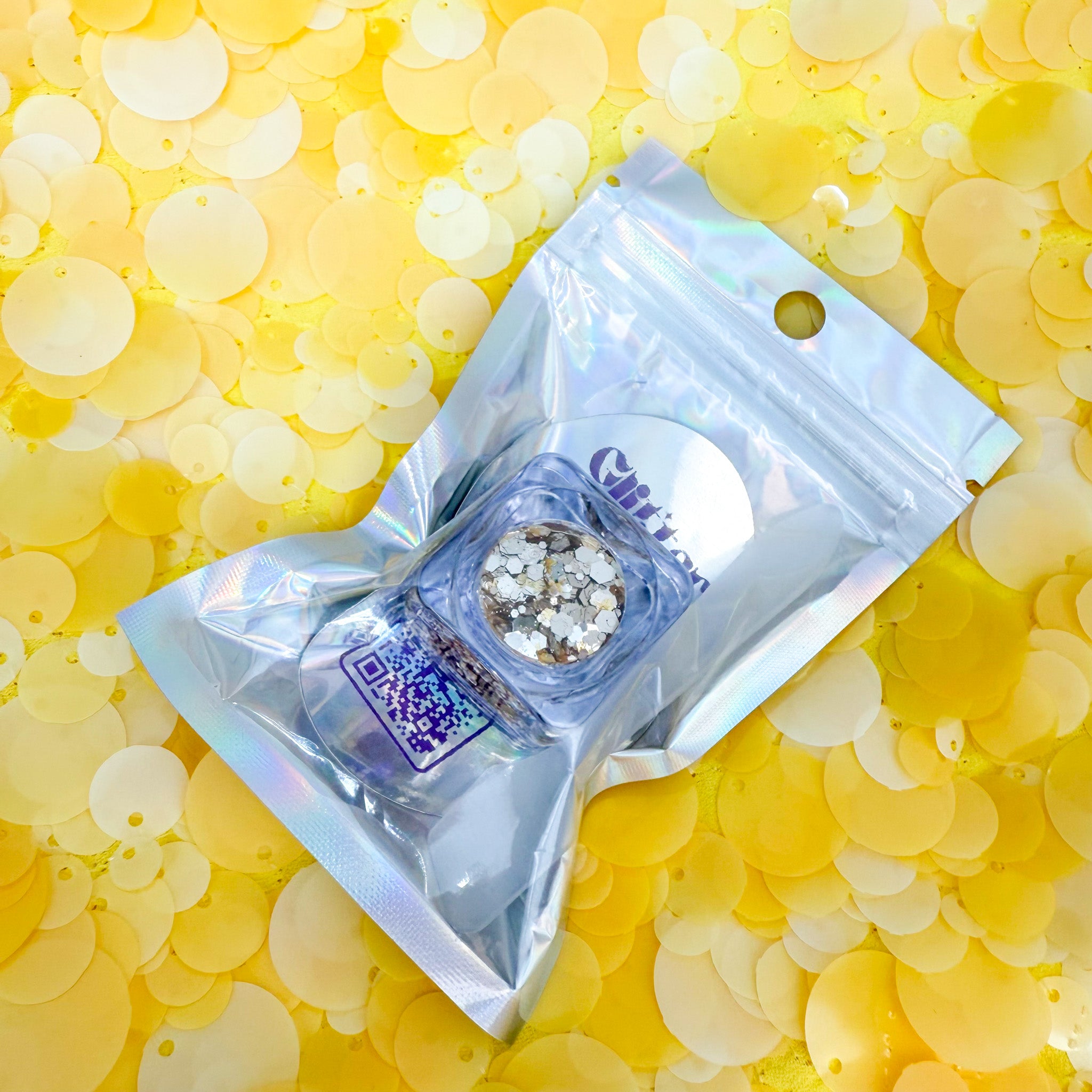 Glitter Up Champagne Gold & Stars Face Glitter