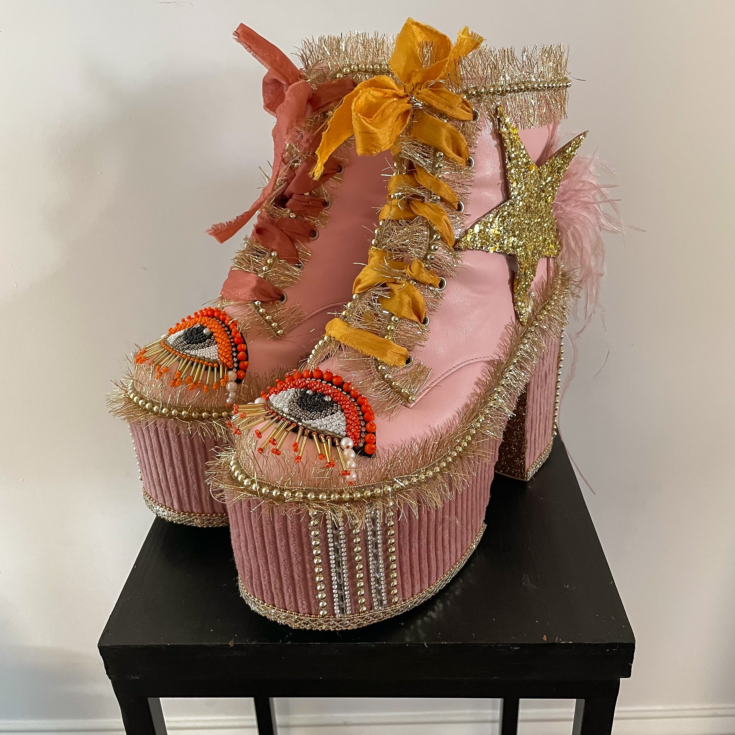 Platform Glitterati Shoes