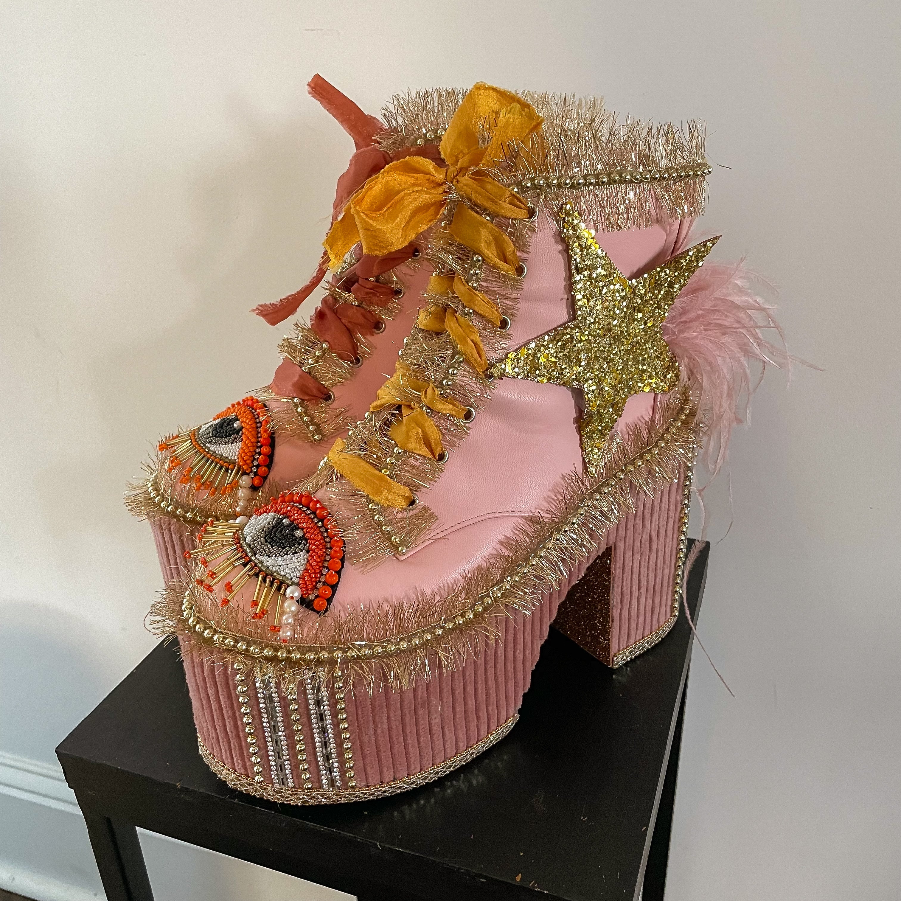 Platform Glitterati Shoes