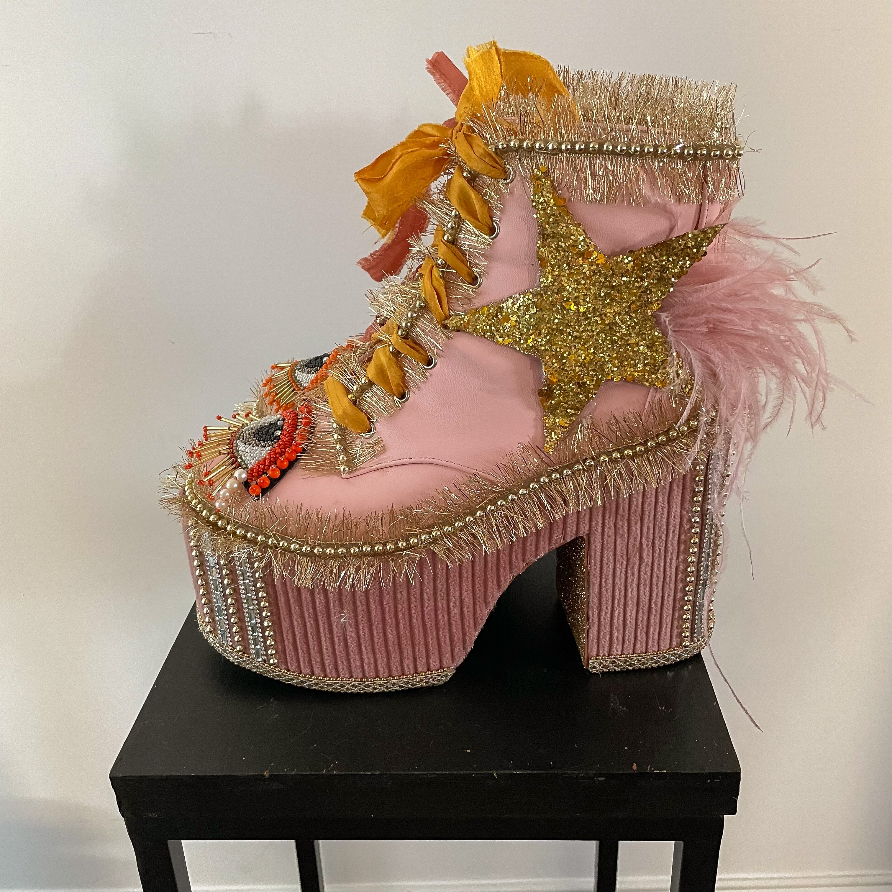 Platform Glitterati Shoes