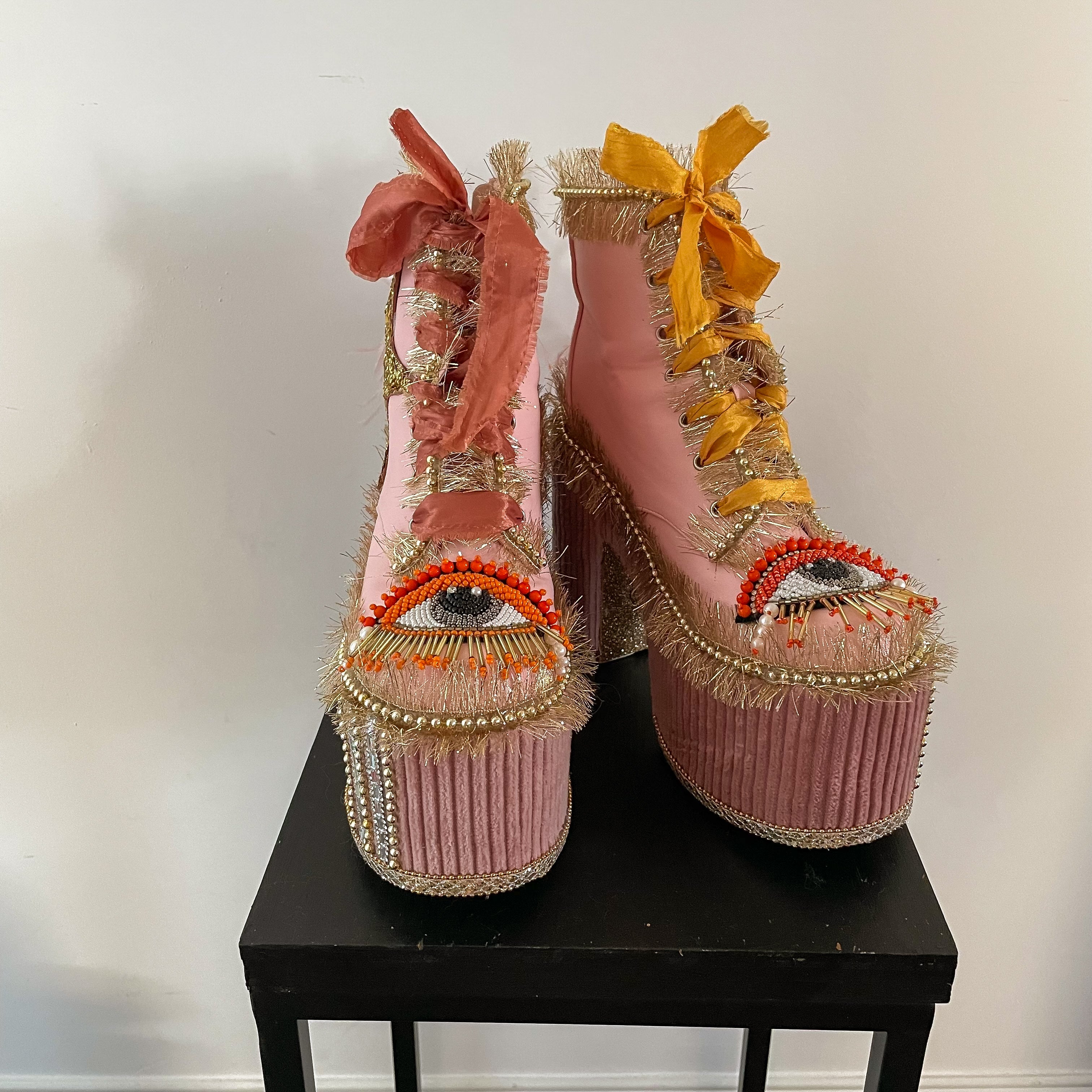 Platform Glitterati Shoes