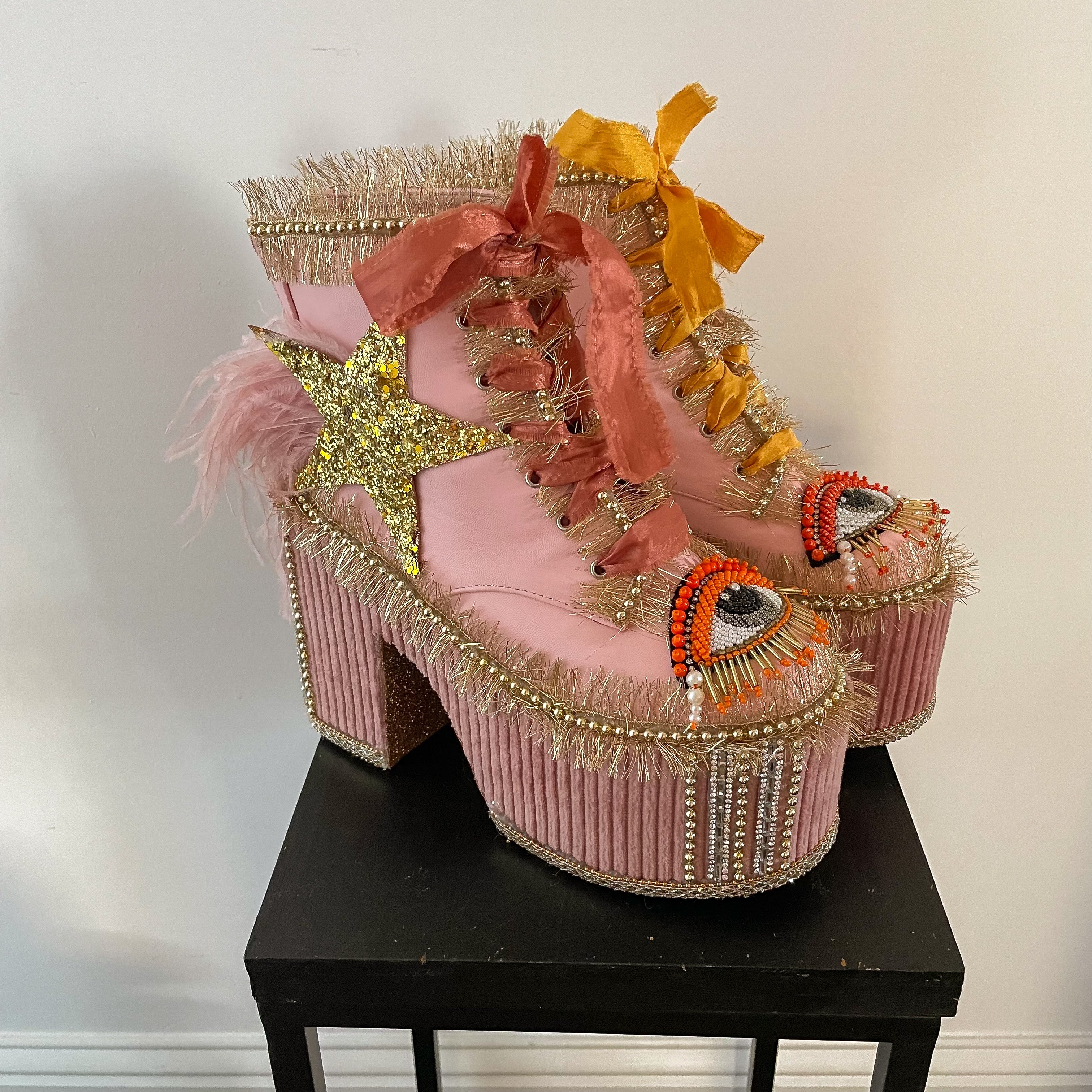 Platform Glitterati Shoes