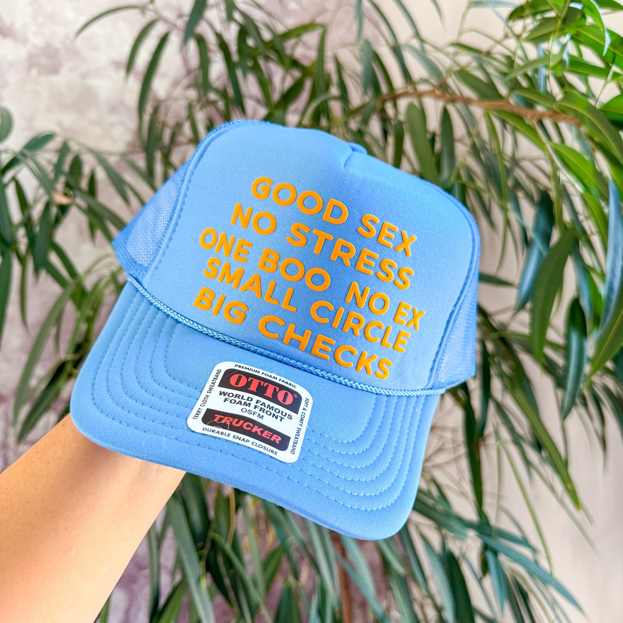 Personal Anthem Blue Trucker Hat