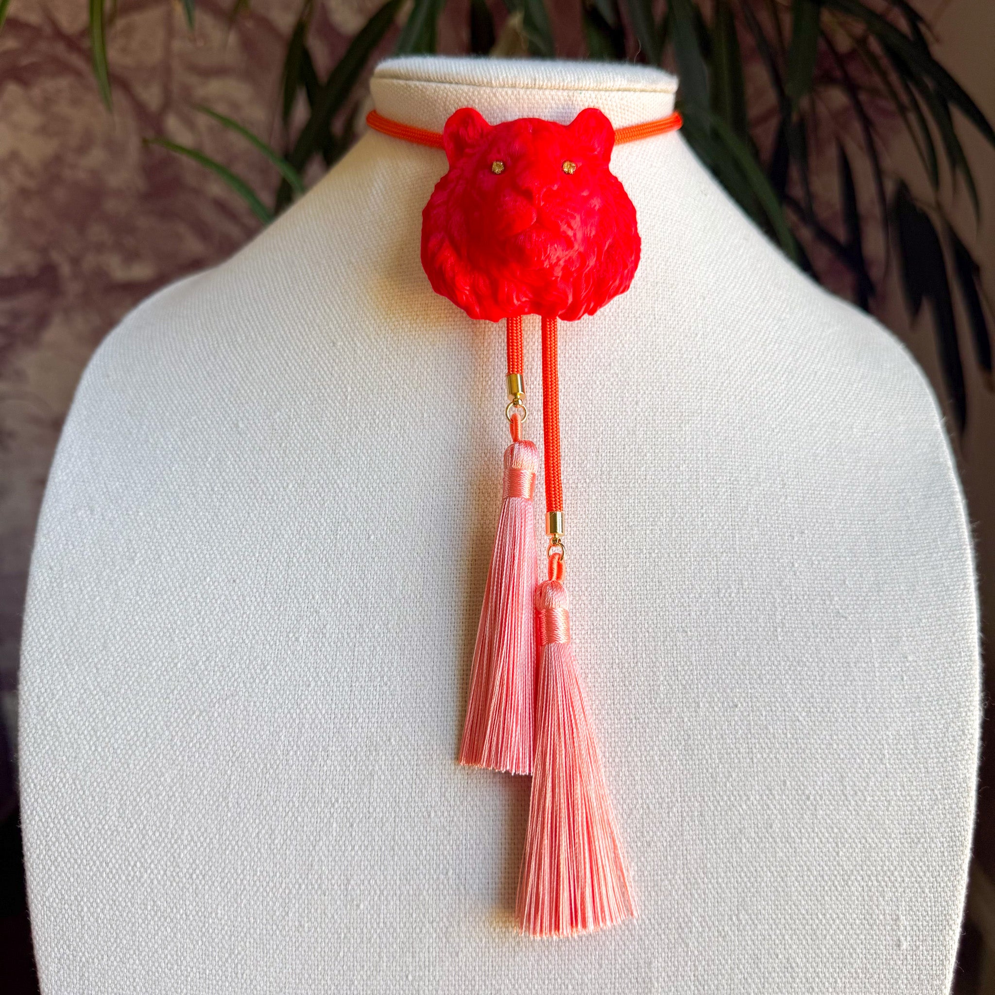 Tiger Bolo Candy Red with Solar Orange & Peach