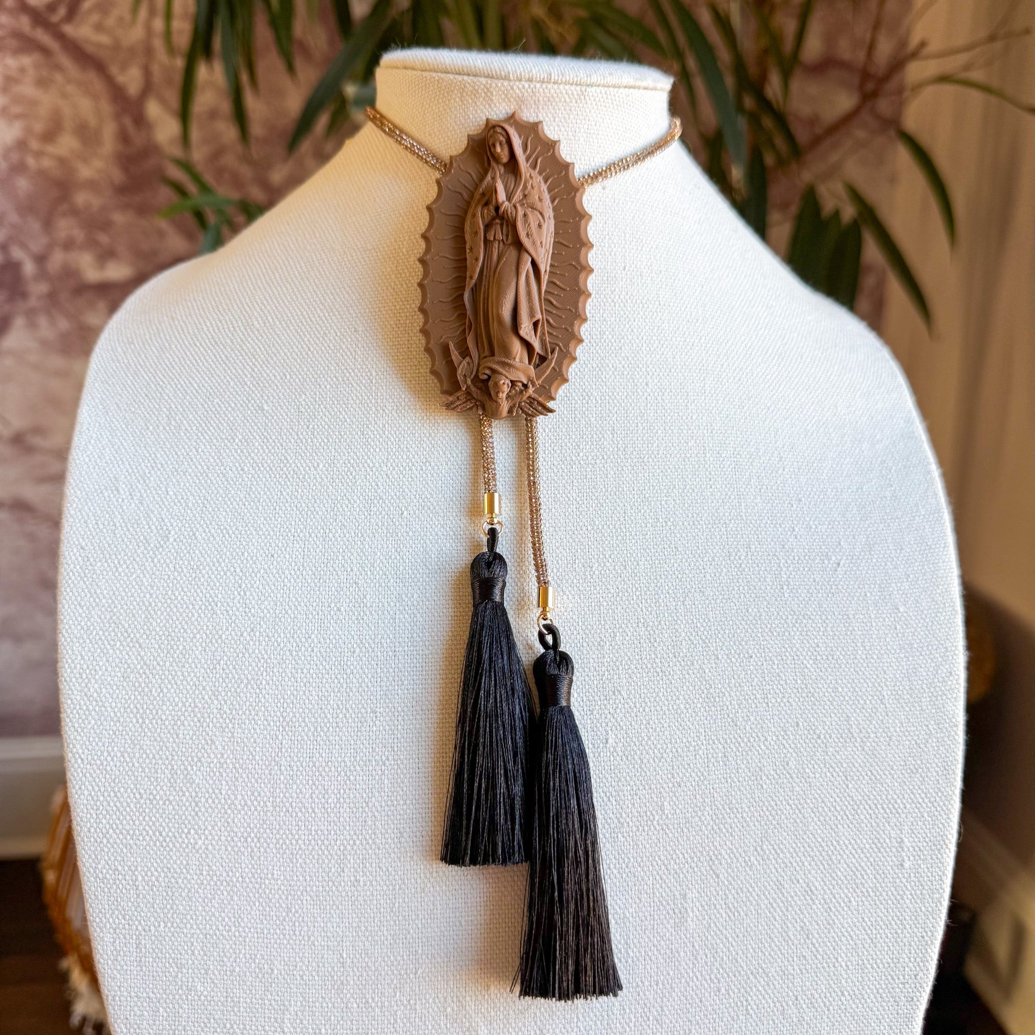 Glitzy Our Lady of Glitterati Bolo No. 1