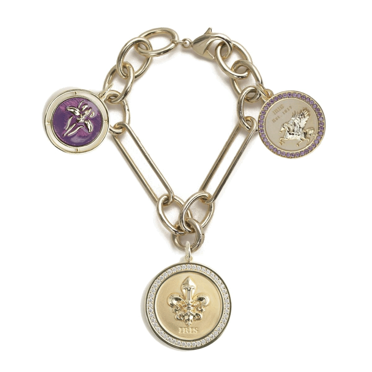 Custom Iris St. Charles Bracelet - Prices from 2238.00 to 2426.00