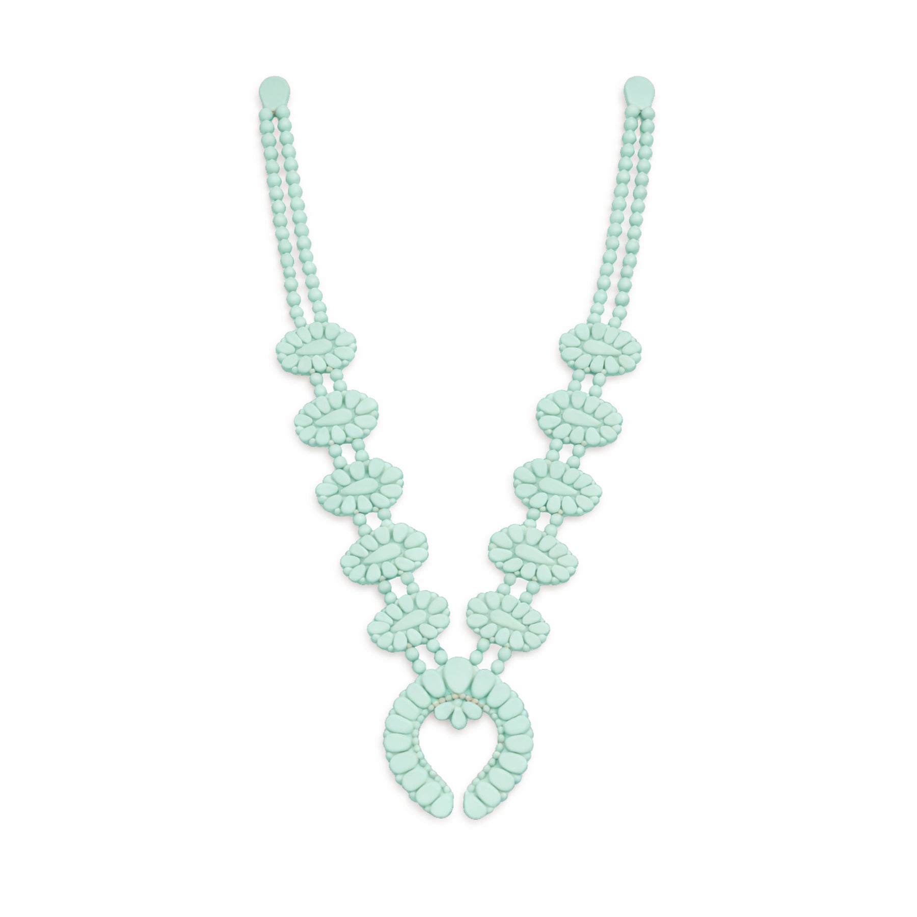 Golden Hour Necklace in Stardust Mint