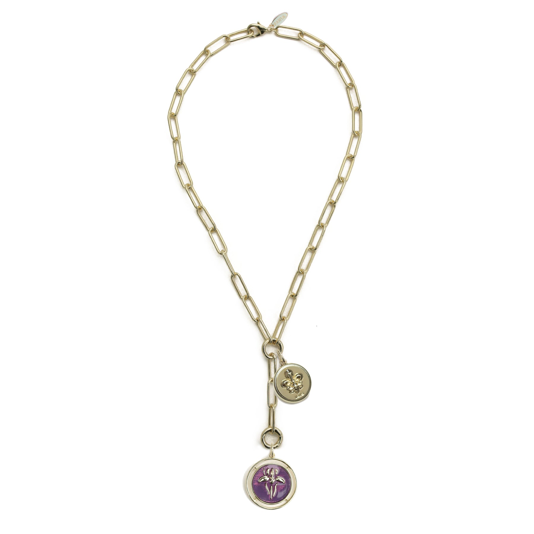 Custom Iris Carondelet Necklace