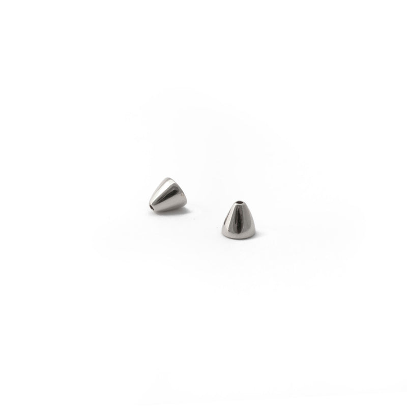 Tide Stud Earrings in Silver