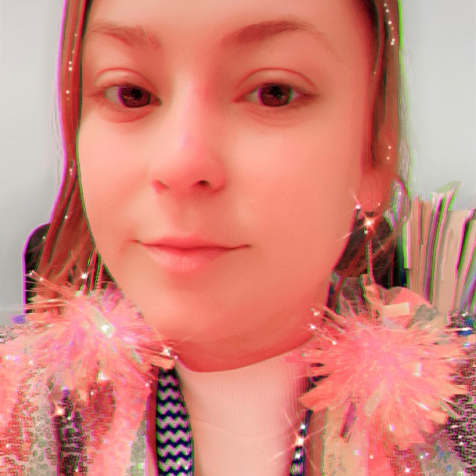 Pink Bubblegum Pom Pom Earrings