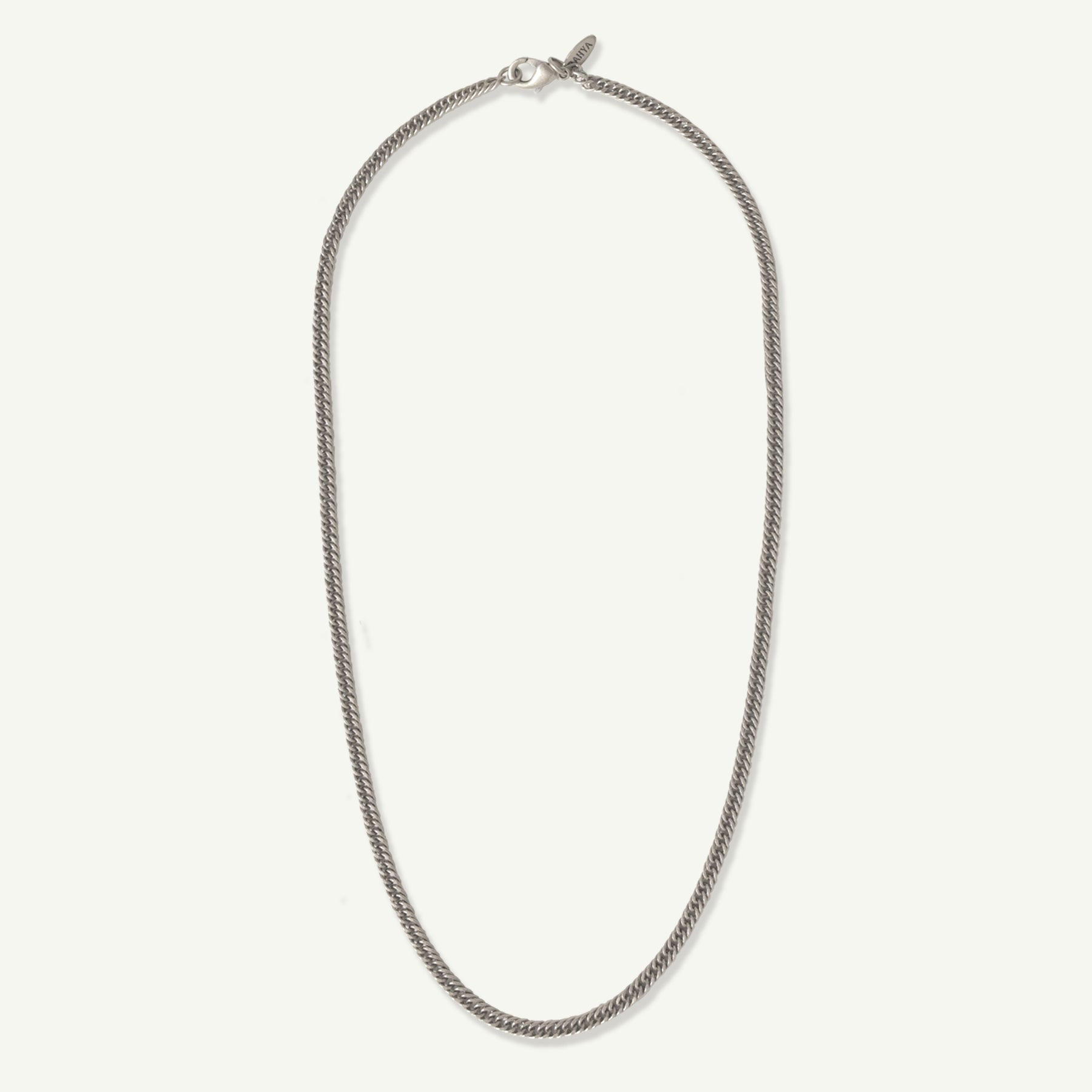 Aiden Chain Antique Silver 24"