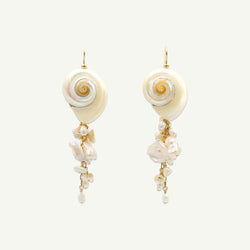 Aphrodite Seashell Earrings