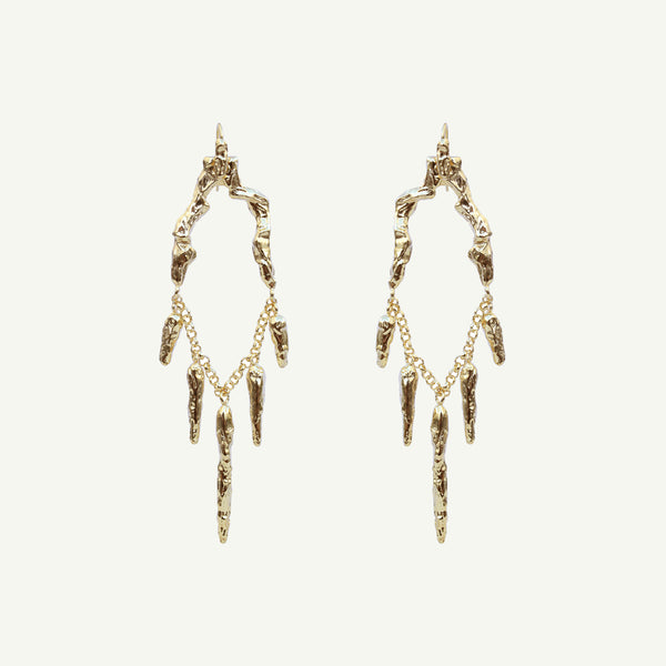 Ariella Earrings in Gold