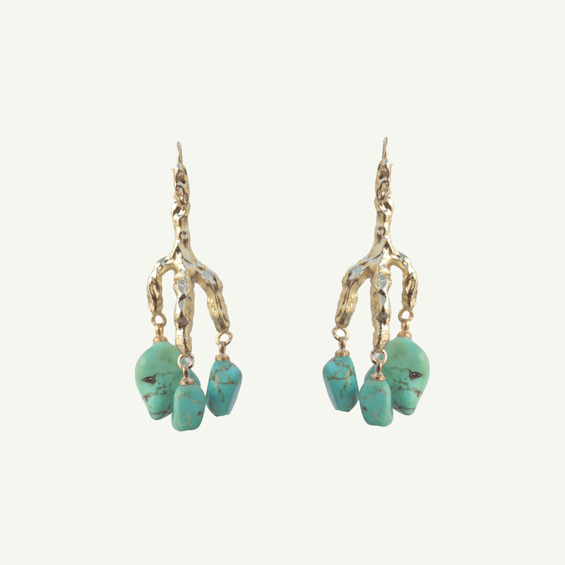 Delia Turquoise Earrings