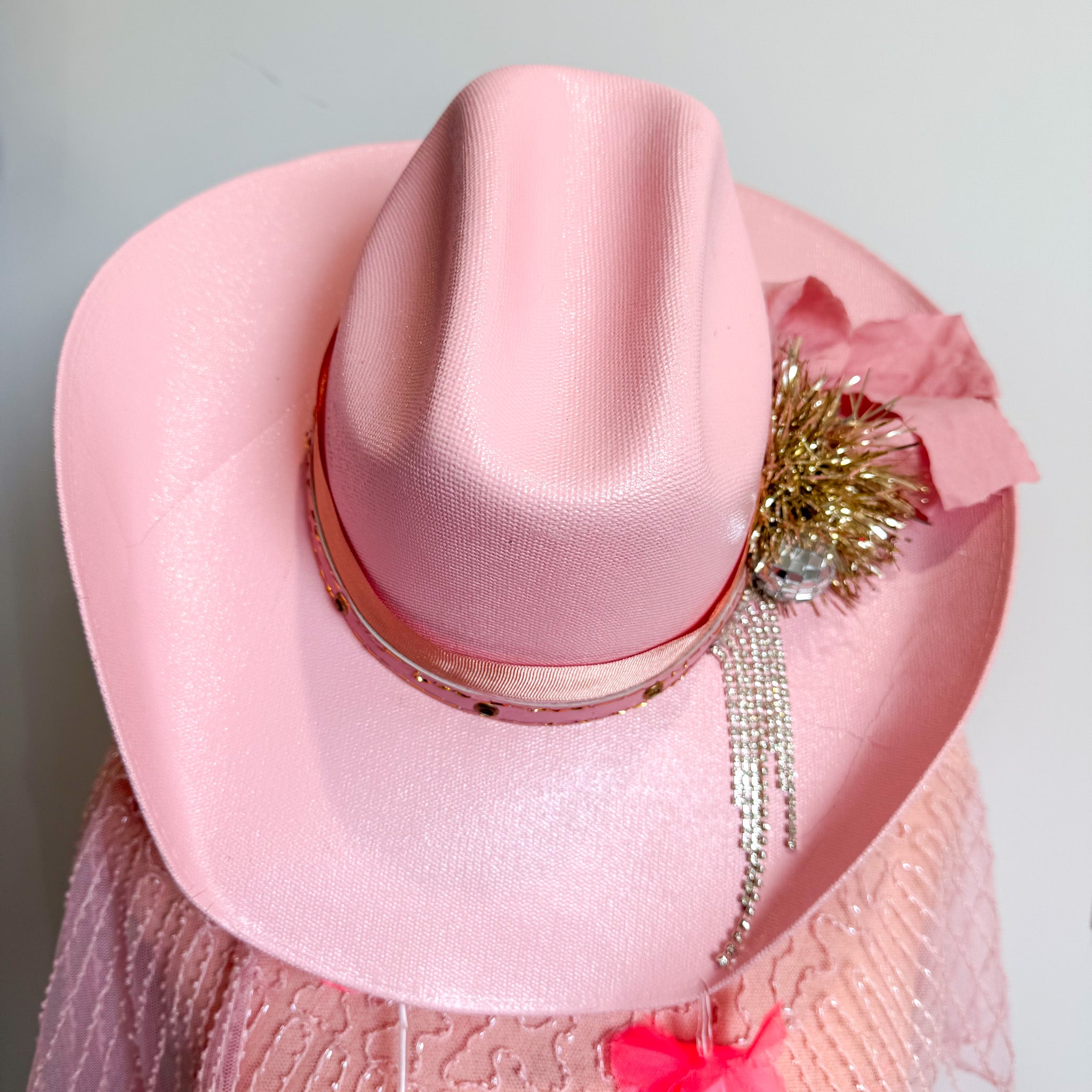 Dolly Girls Pink Cowboy Hat
