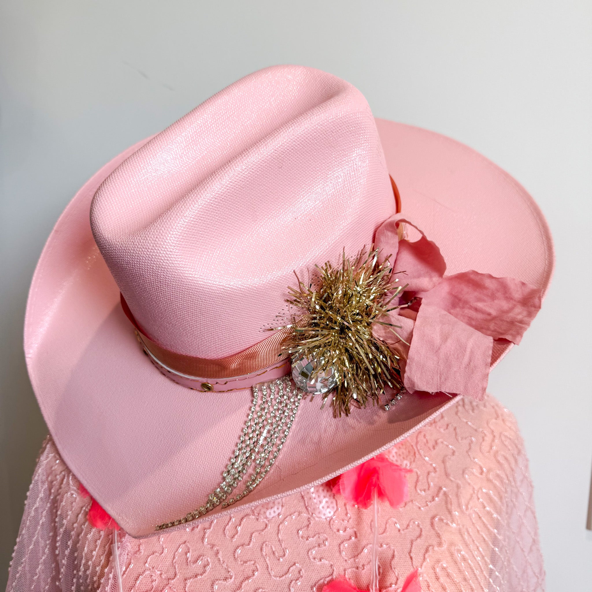 Dolly Girls Pink Cowboy Hat