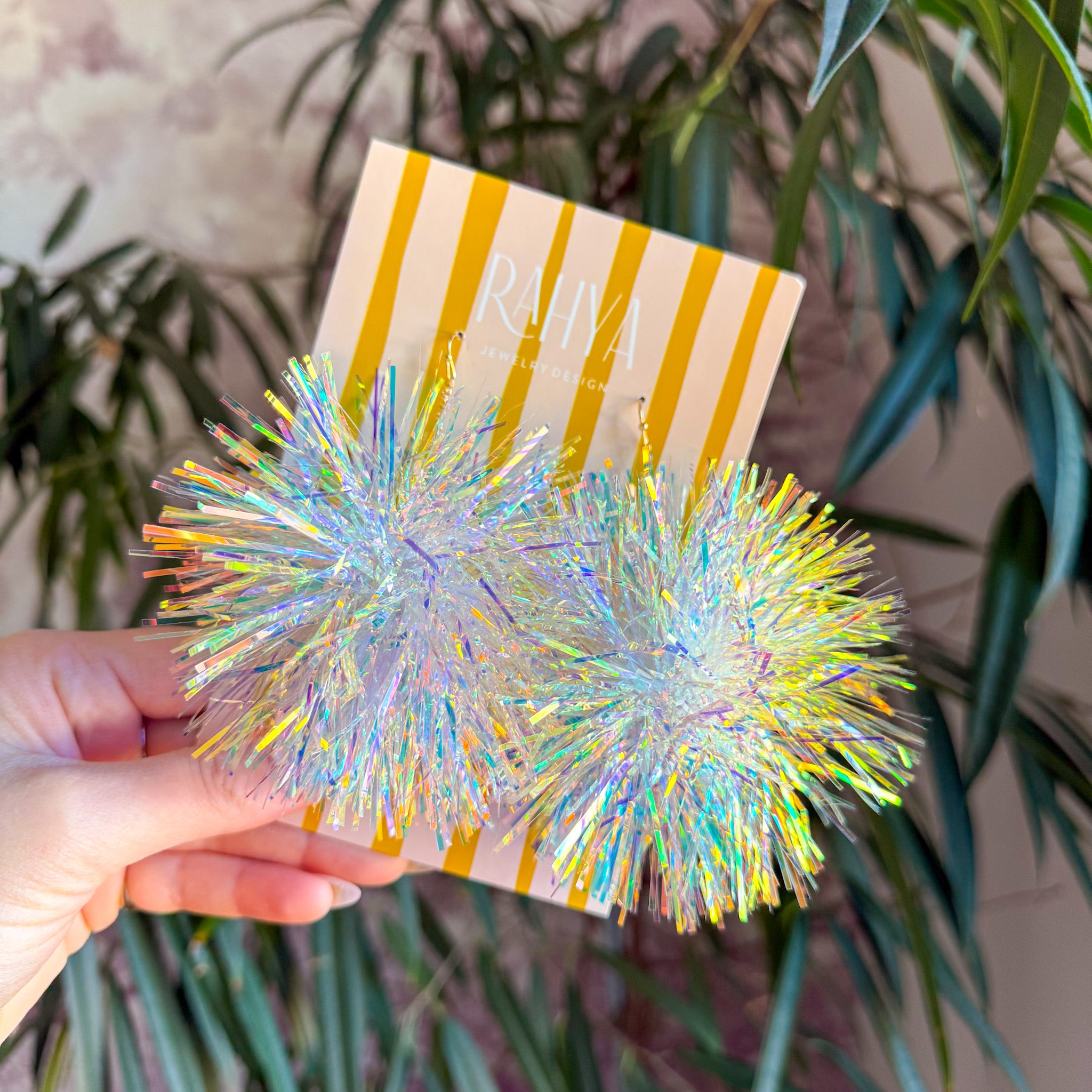 Mermaid Mambo Pom Pom Earrings