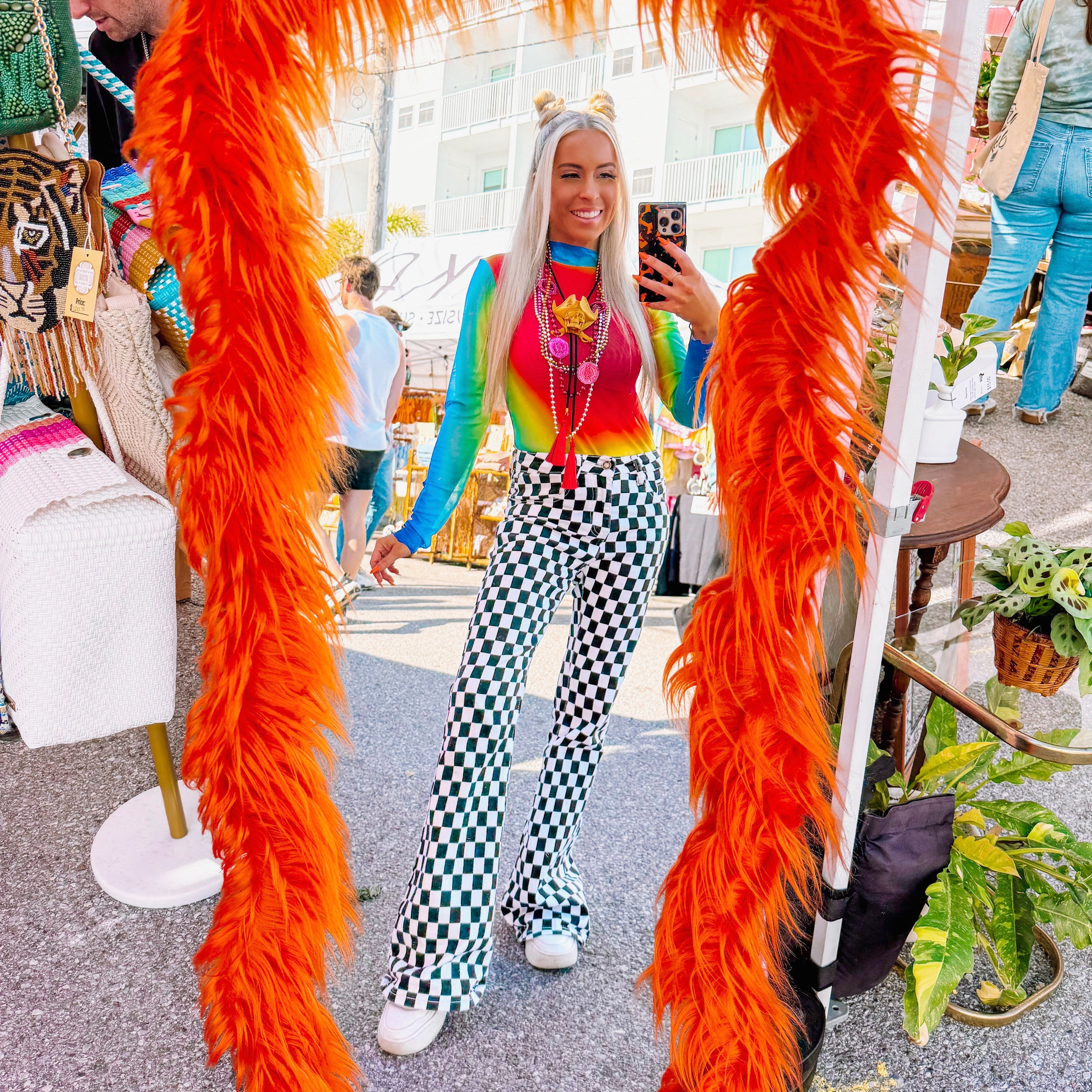 Pirate Bolo Gold with Black & Red