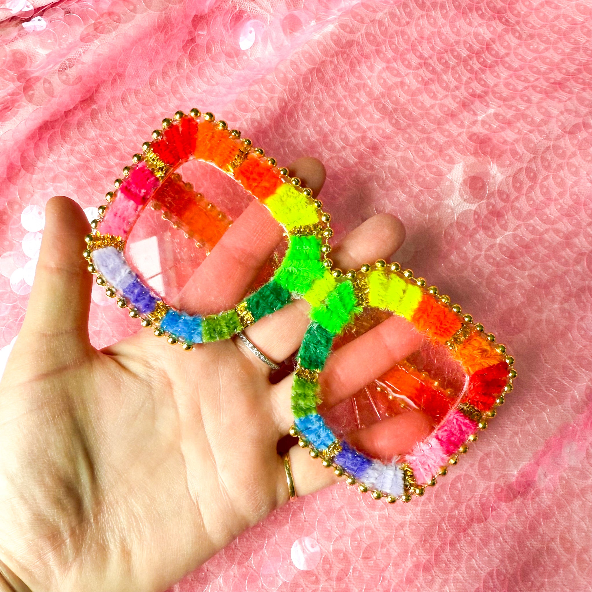 Pride Glitterati Candy Sunglasses