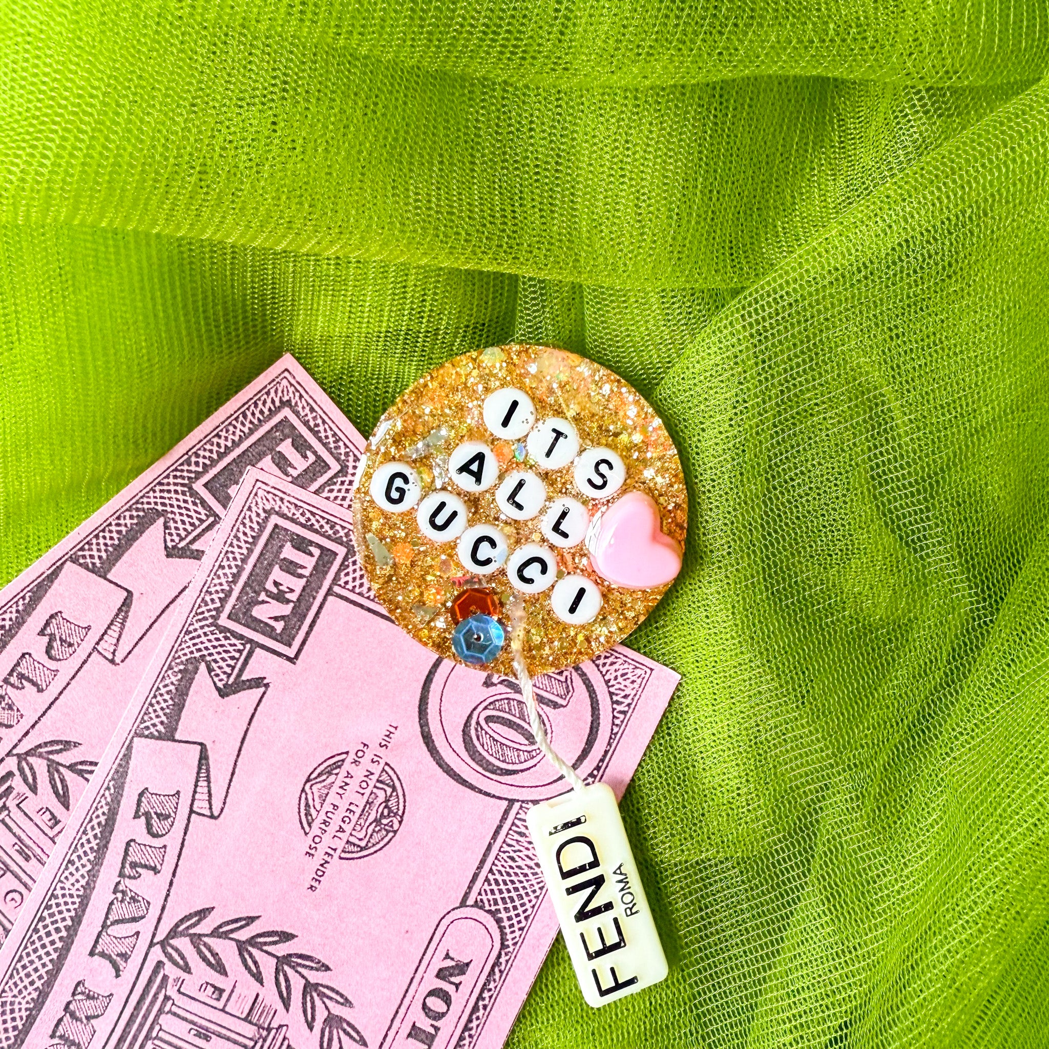Glitterati Birthday Badge No. 54
