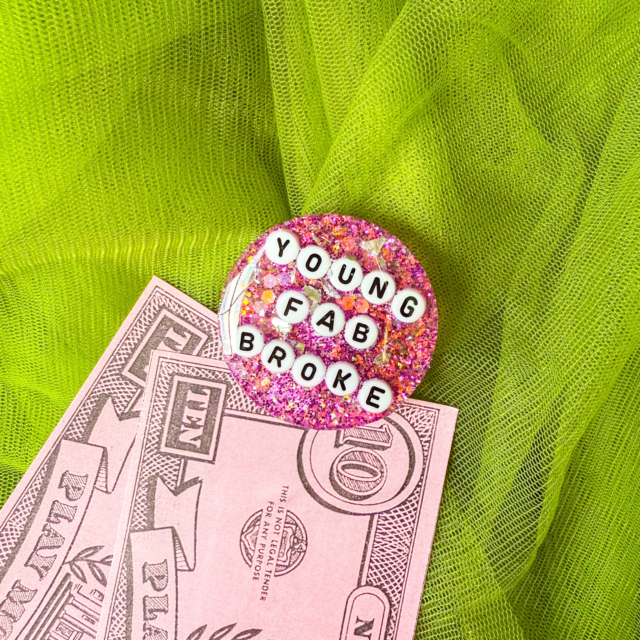 Glitterati Birthday Badge No. 54
