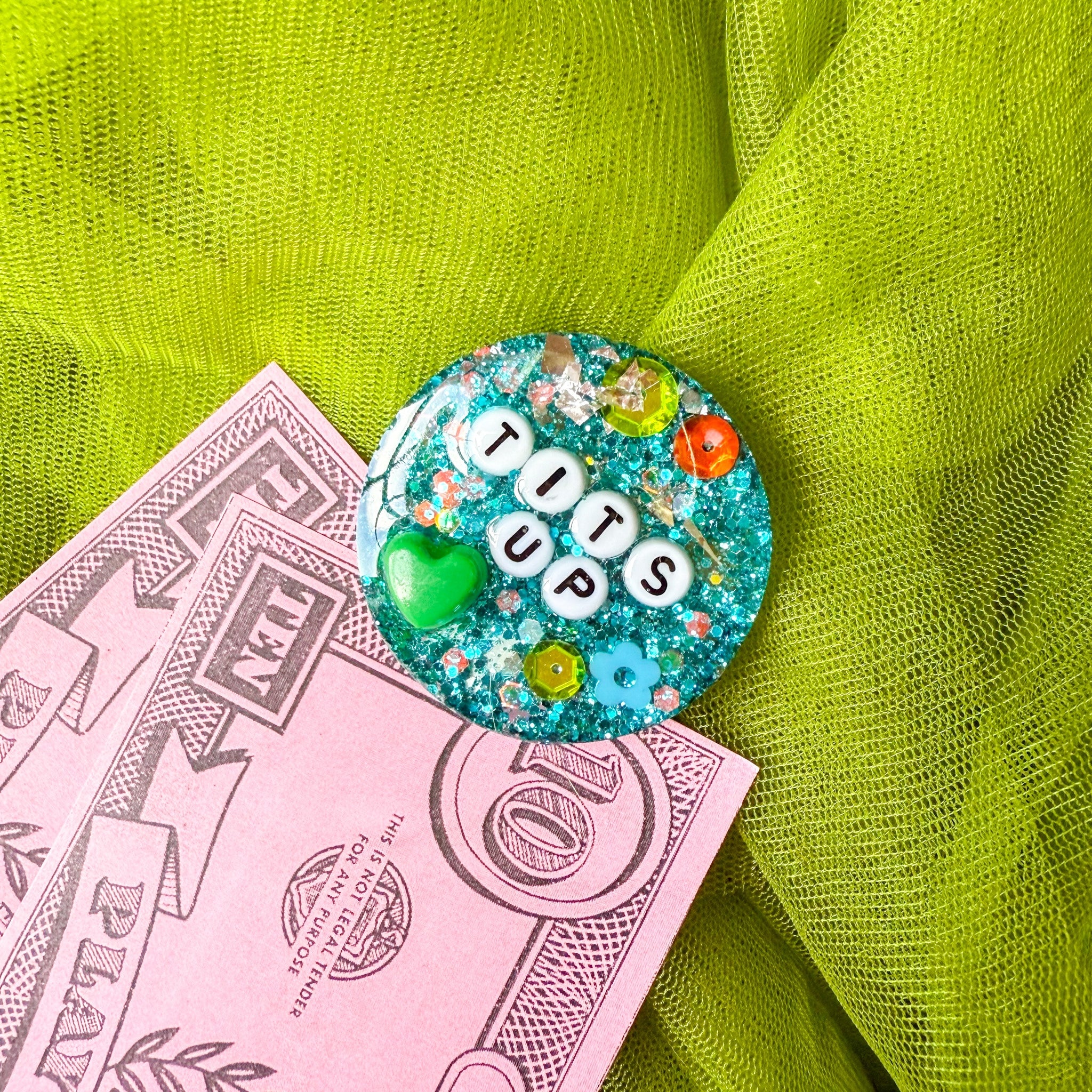 Glitterati Birthday Badge No. 55