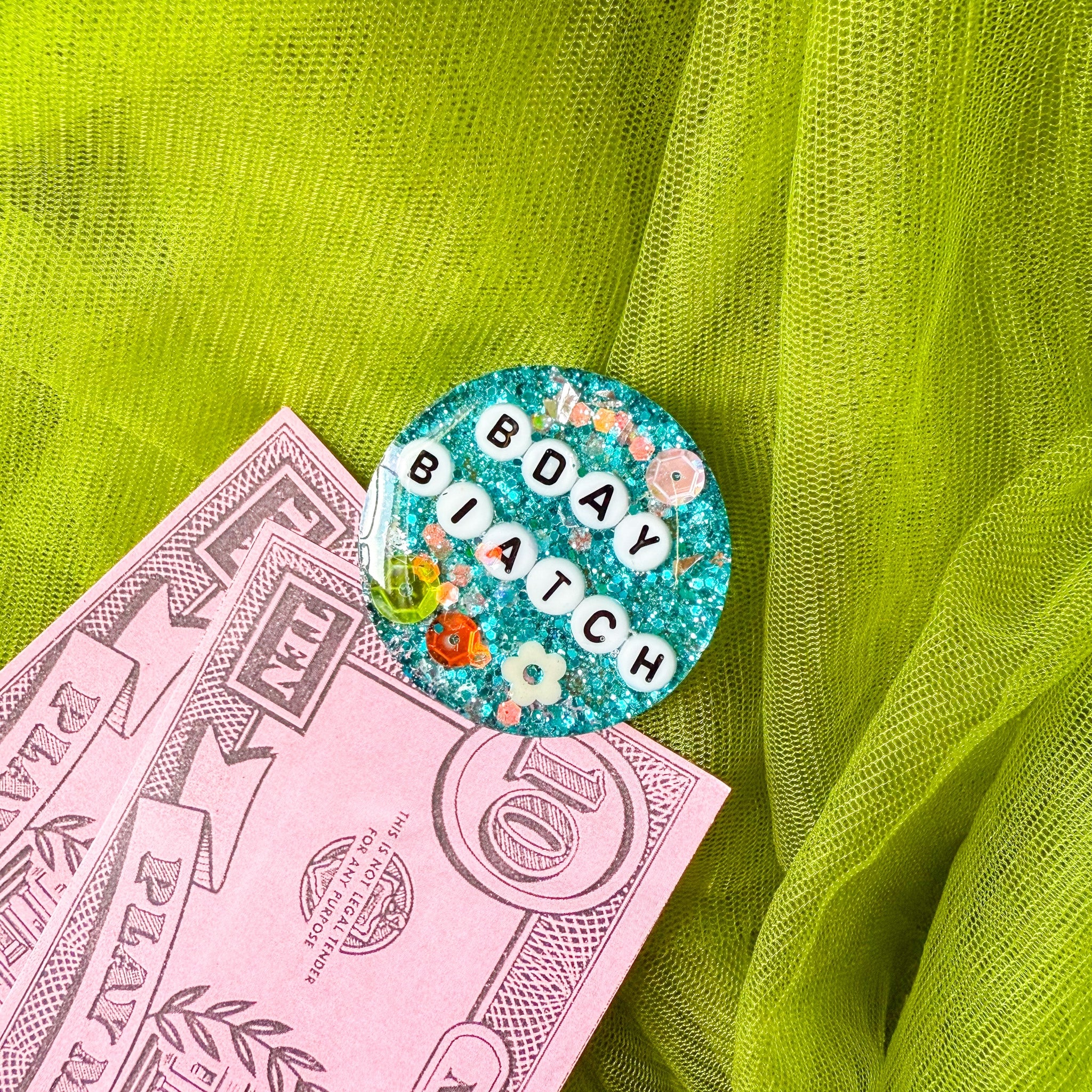 Glitterati Birthday Badge No. 57