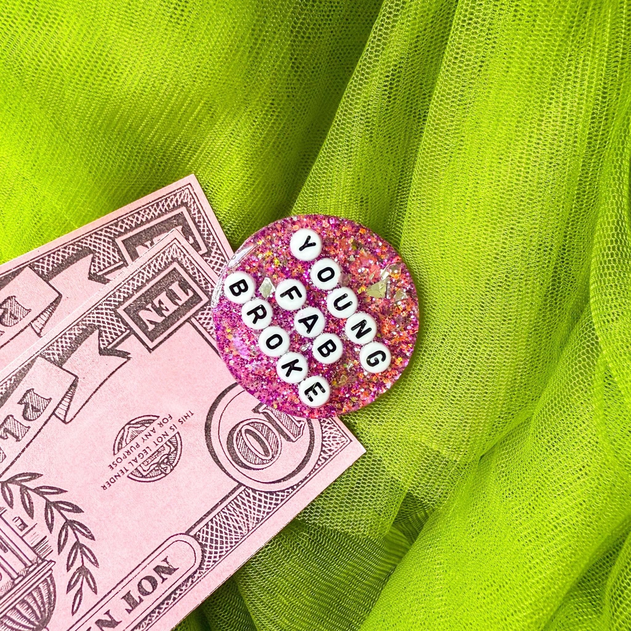 Glitterati Birthday Badge No. 63