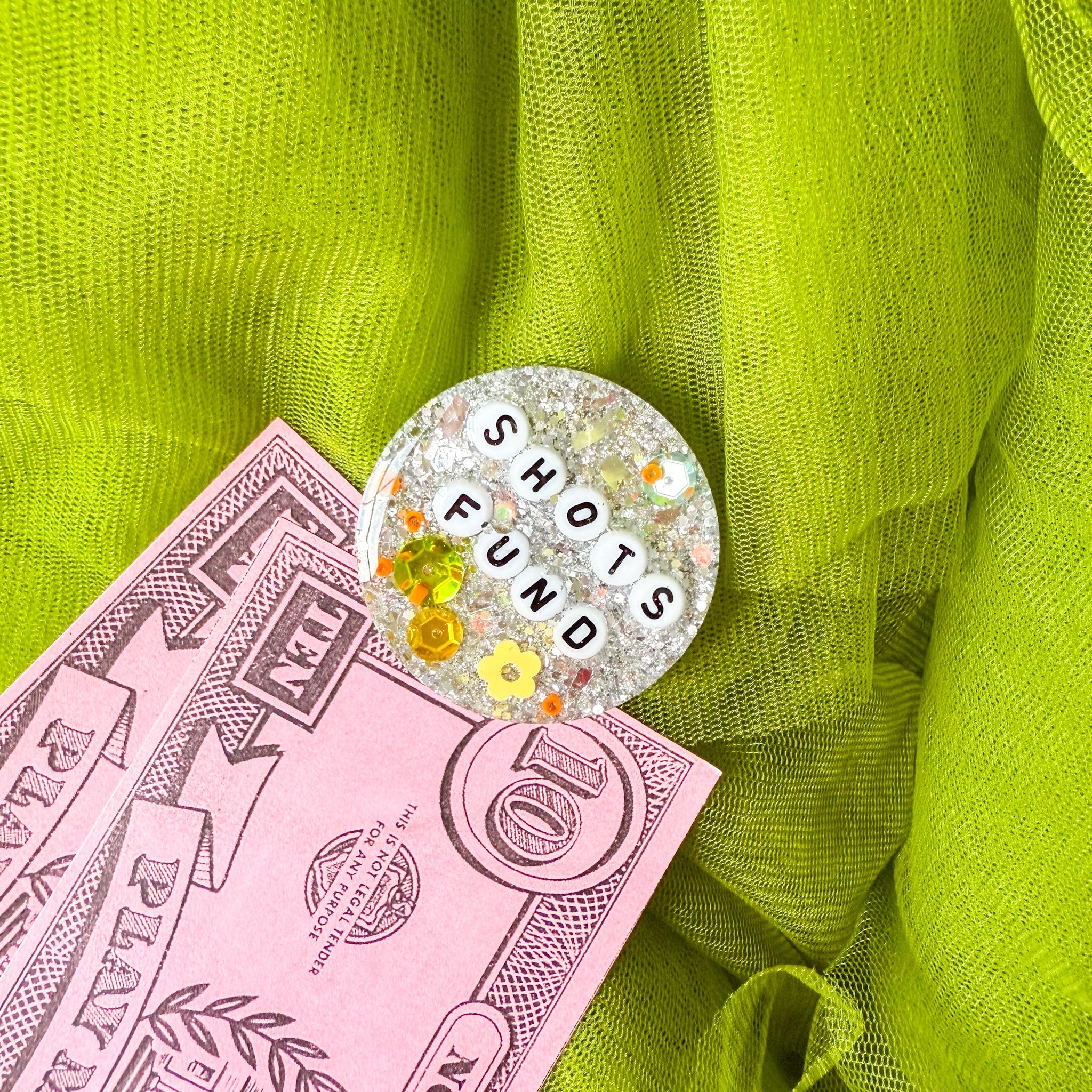 Glitterati Birthday Badge No. 64