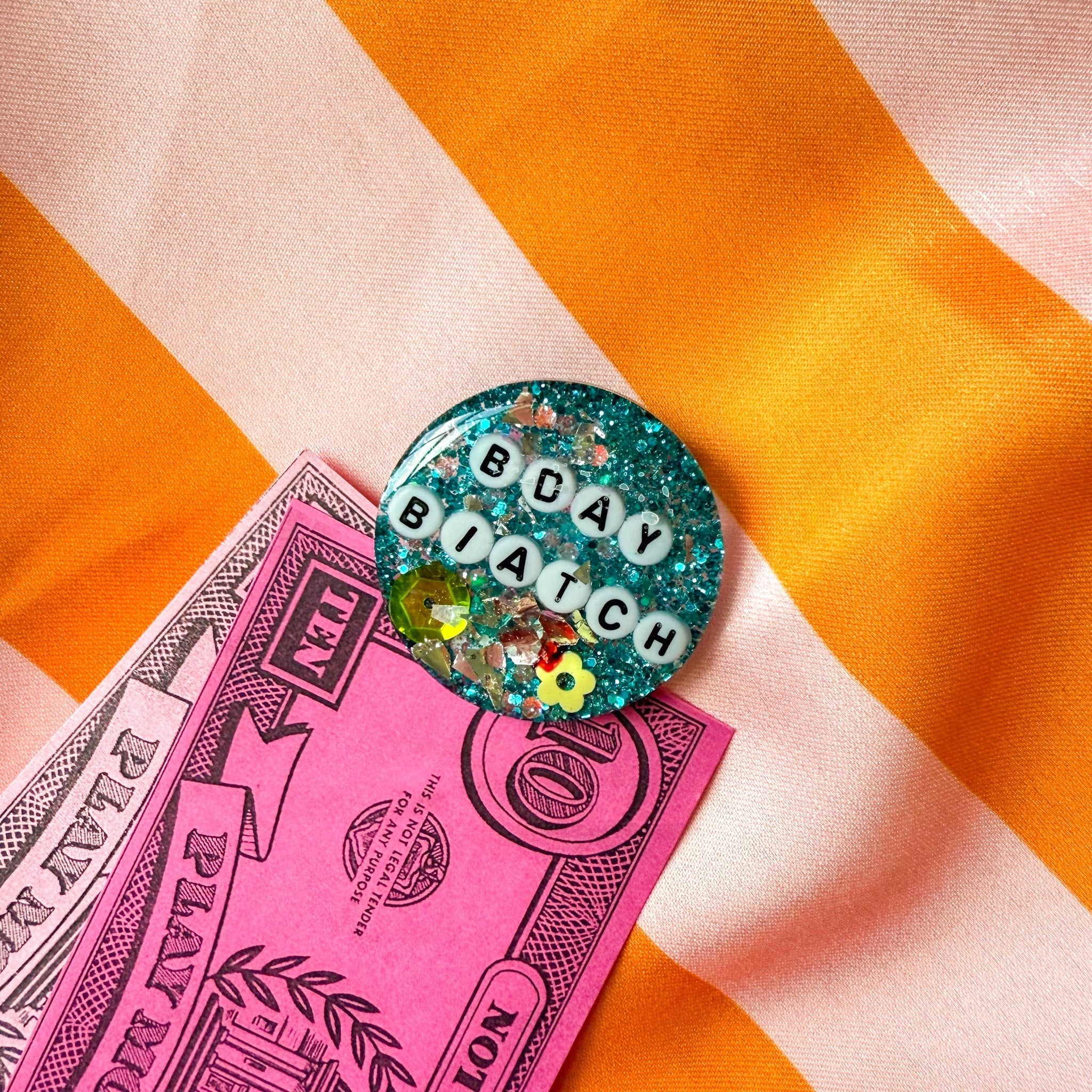 Glitterati Birthday Badge No. 74