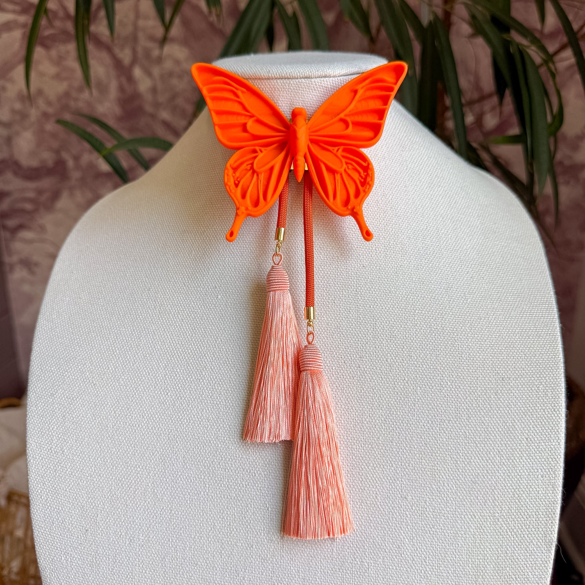 Butterfly Bolo Orange Citrus with Orange & Peach